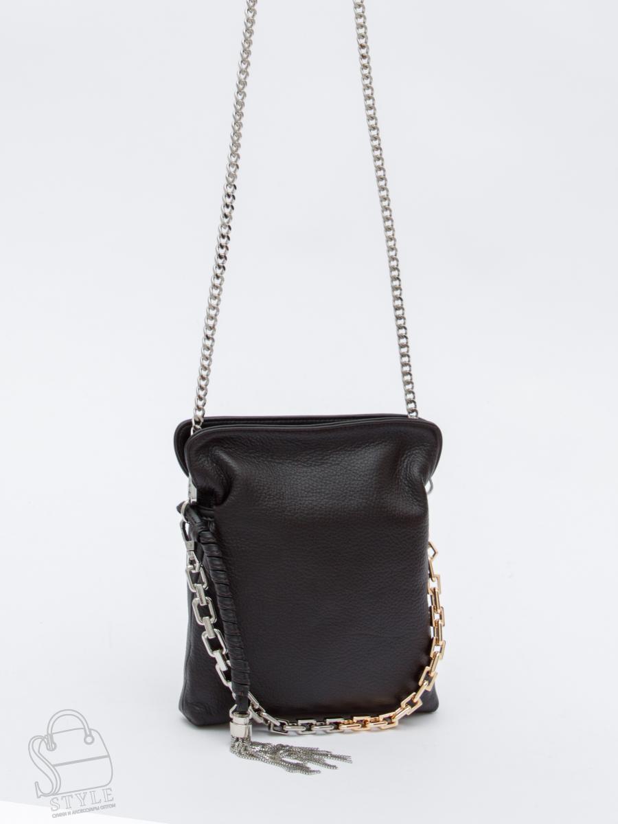 Сумка женская кожаная 6010-2L coffee Polina&Eiterou