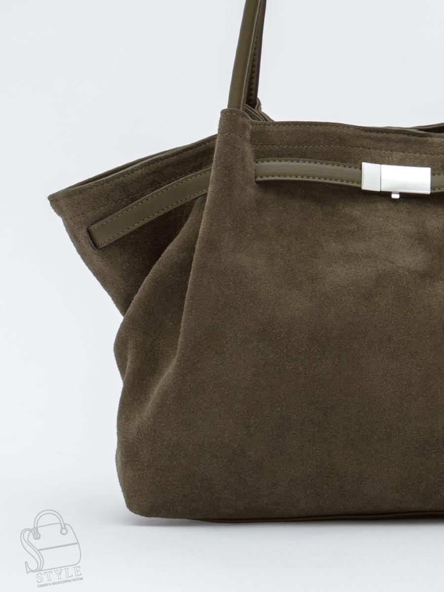 Сумка женская кожаная 990181NN gray Natale Navetta