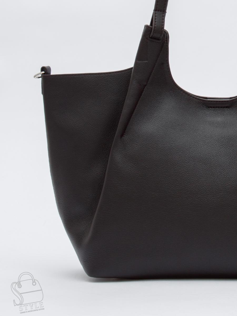 Сумка женская кожаная 1102-1MP coffee Polina&Eiterou