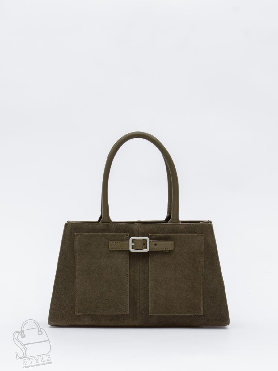 Сумка женская кожаная 990189NN gray Natale Navetta в Новосибирске