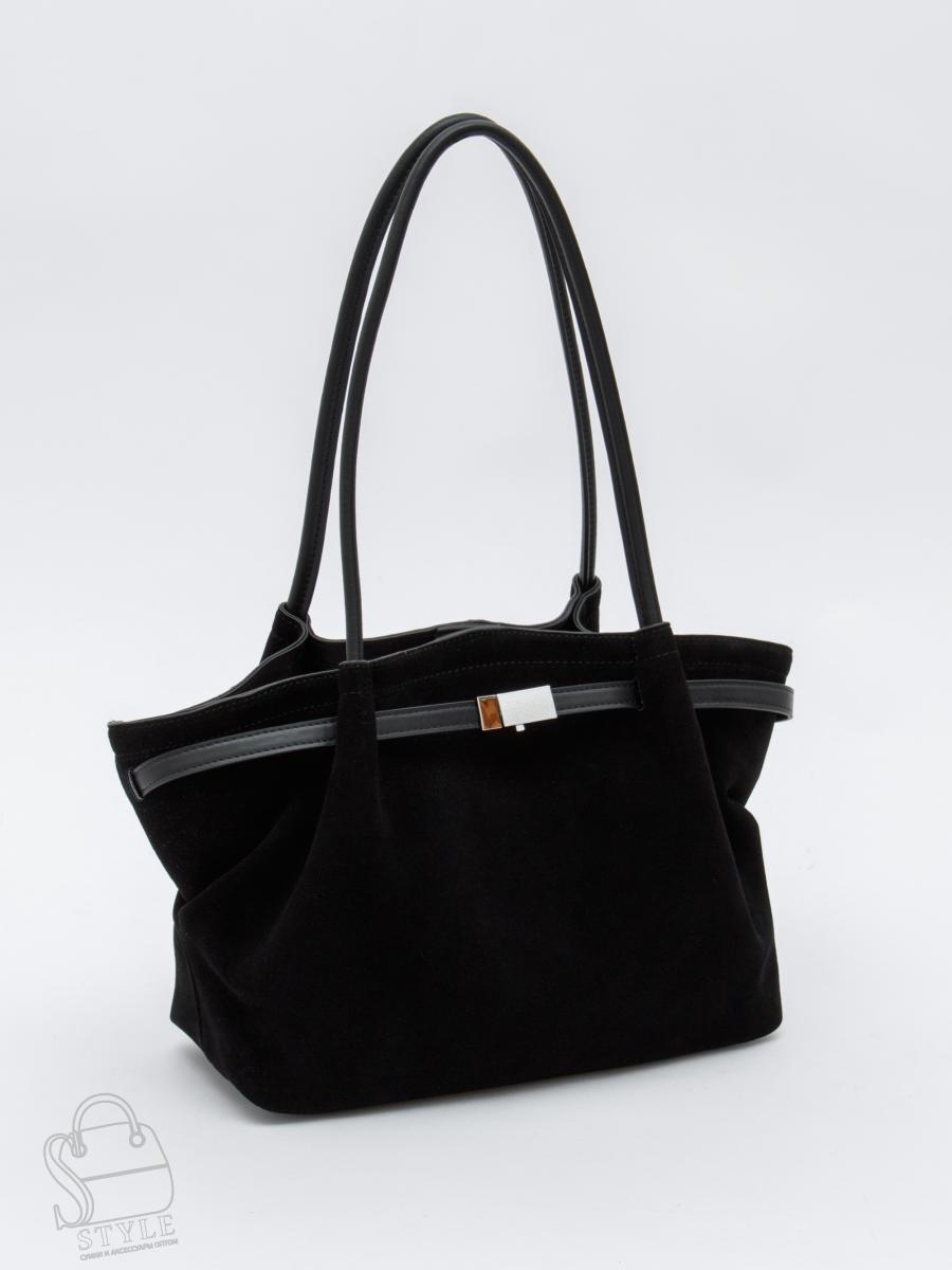 Сумка женская кожаная 990181NN black Natale Navetta