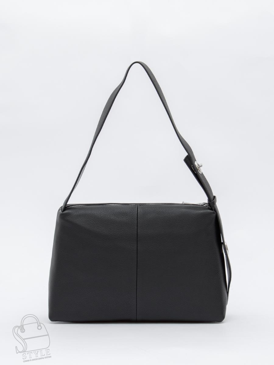 Сумка женская кожаная 8017-2S black Velina Fabbiano-Safenta