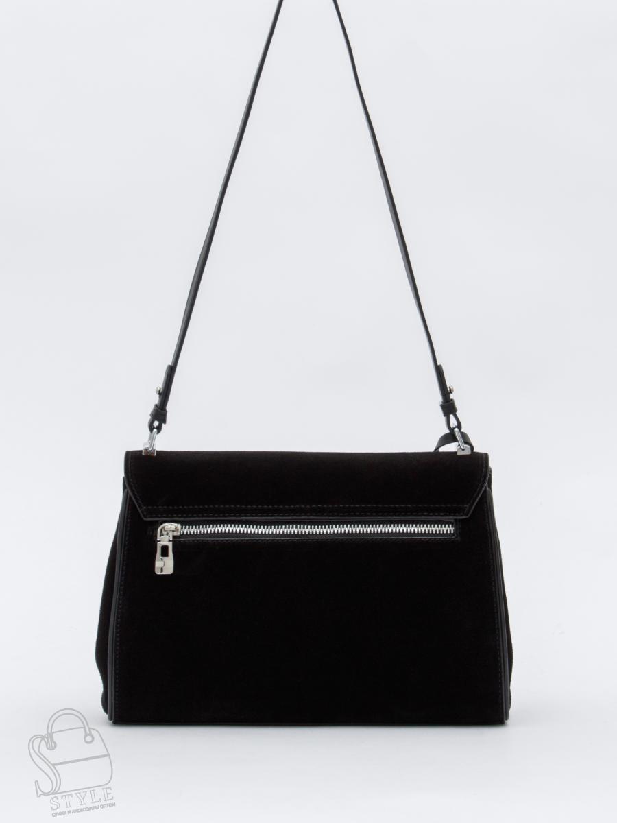 Сумка женская кожаная 5103-1X black Polina&Eiterou