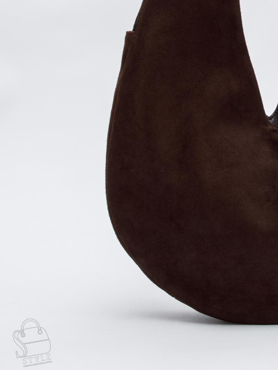 Сумка женская кожаная 1101M coffee Polina&Eiterou