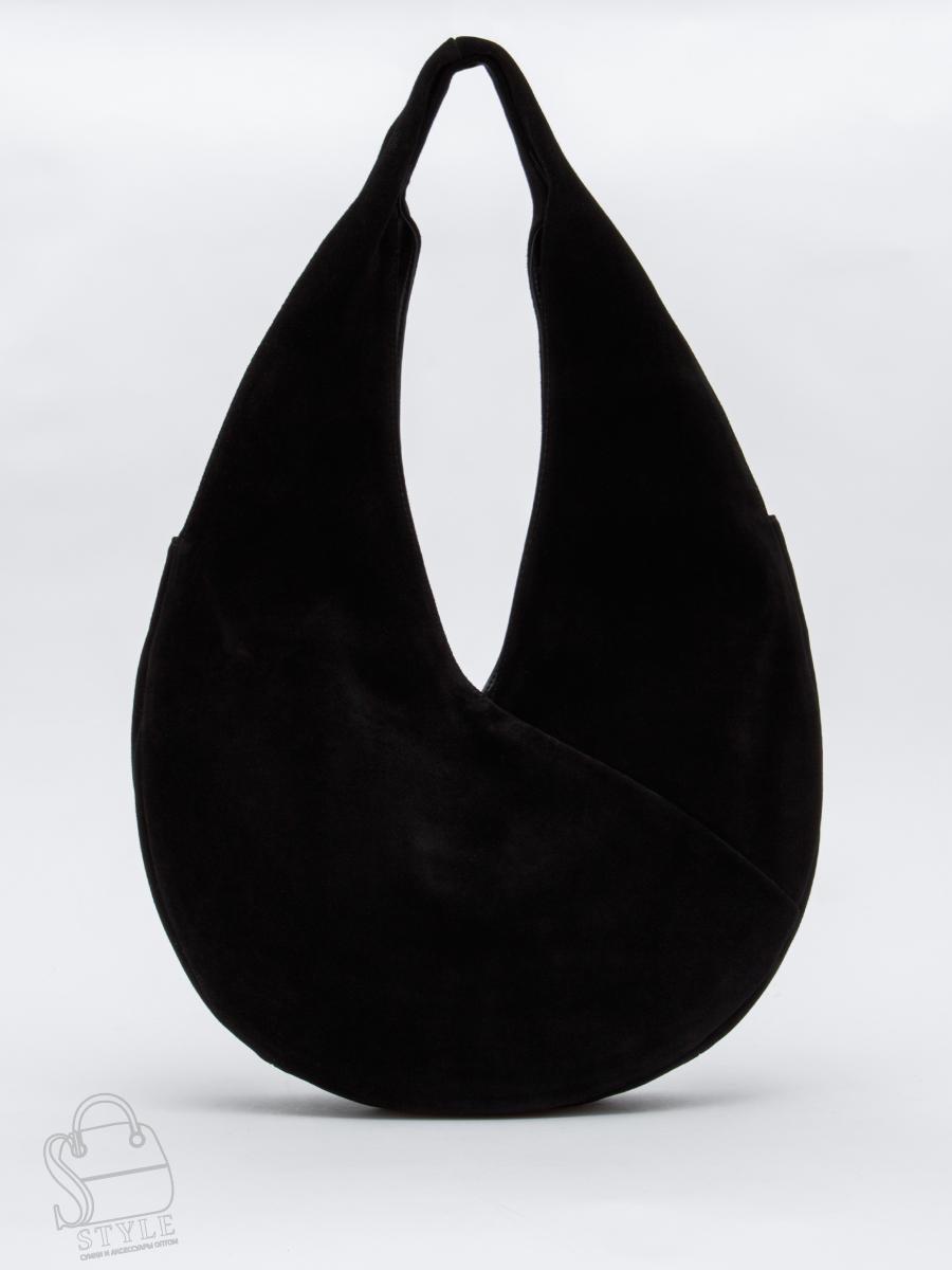 Сумка женская кожаная 1101M black Polina&Eiterou