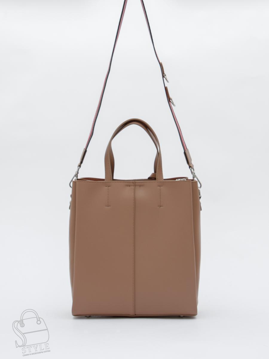 Сумка женская кожаная 6062L d.apricot Polina&Eiterou