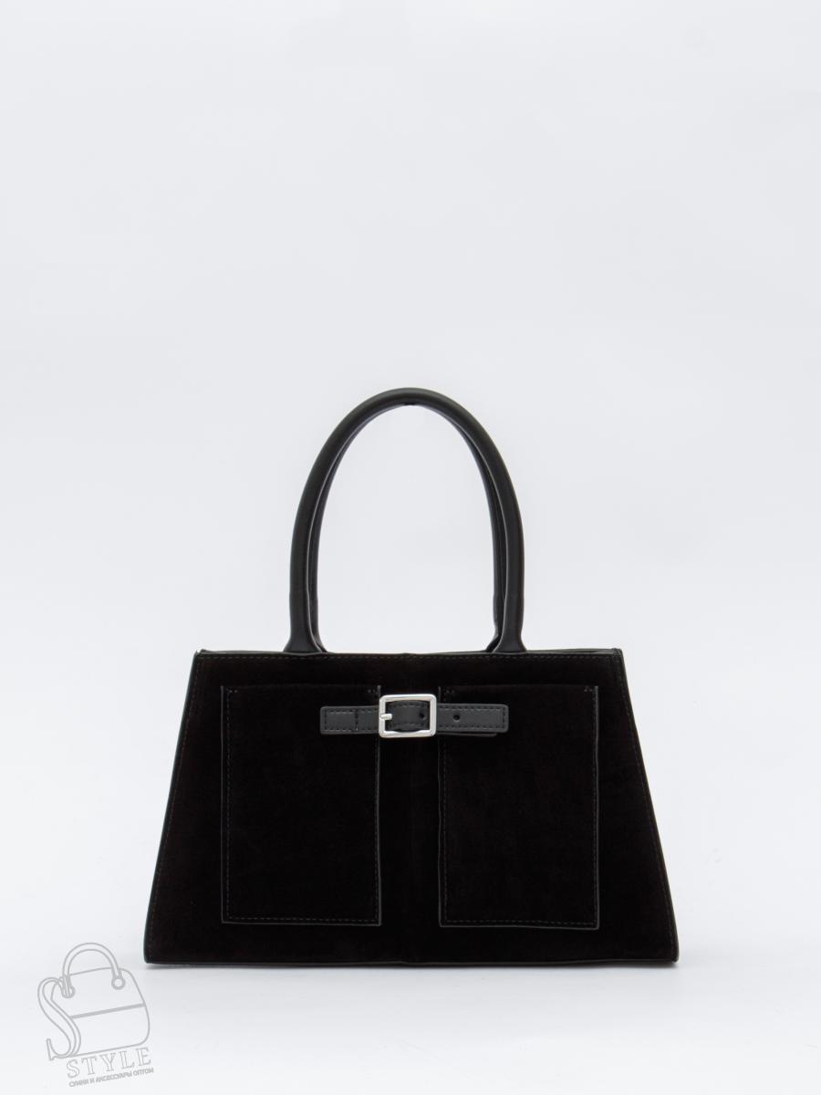 Сумка женская кожаная 990189NN black Natale Navetta в Новосибирске