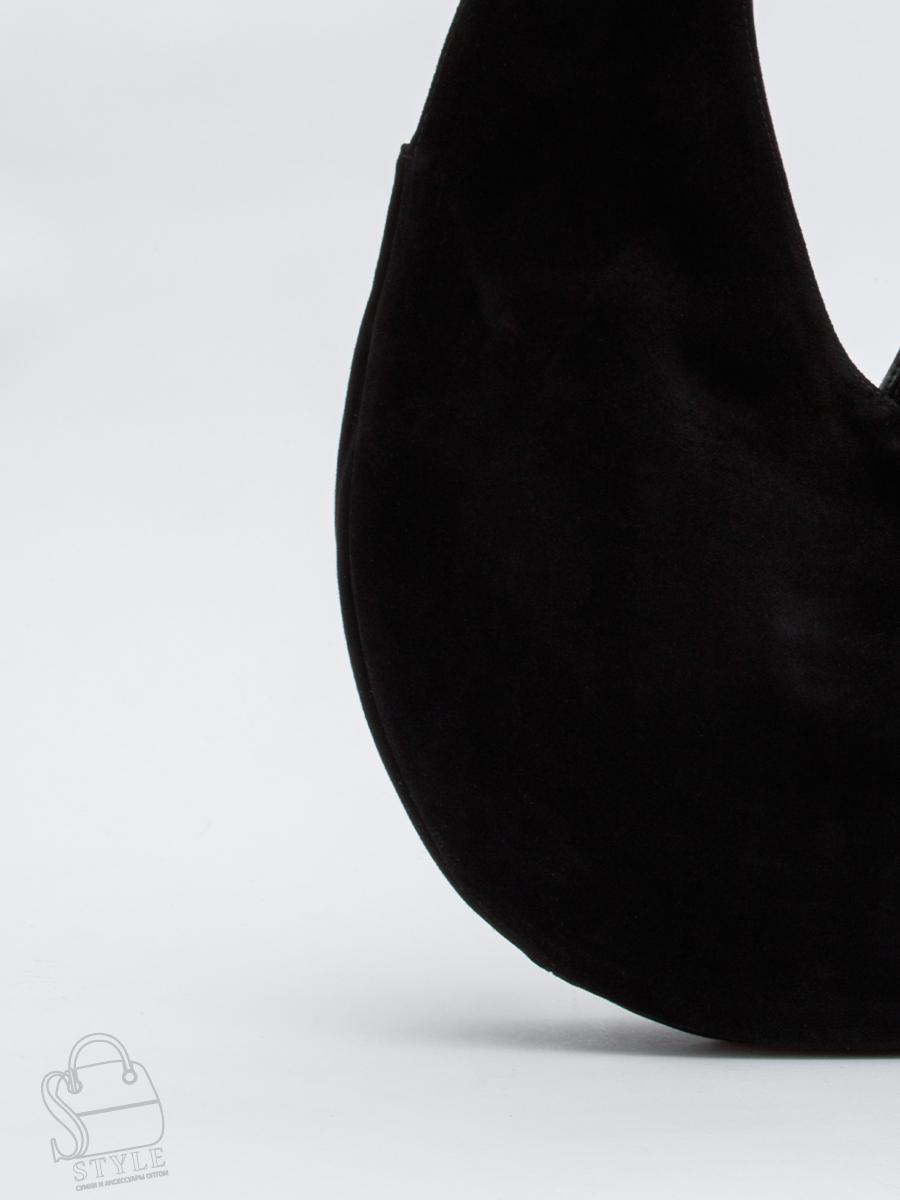 Сумка женская кожаная 1101M black Polina&Eiterou