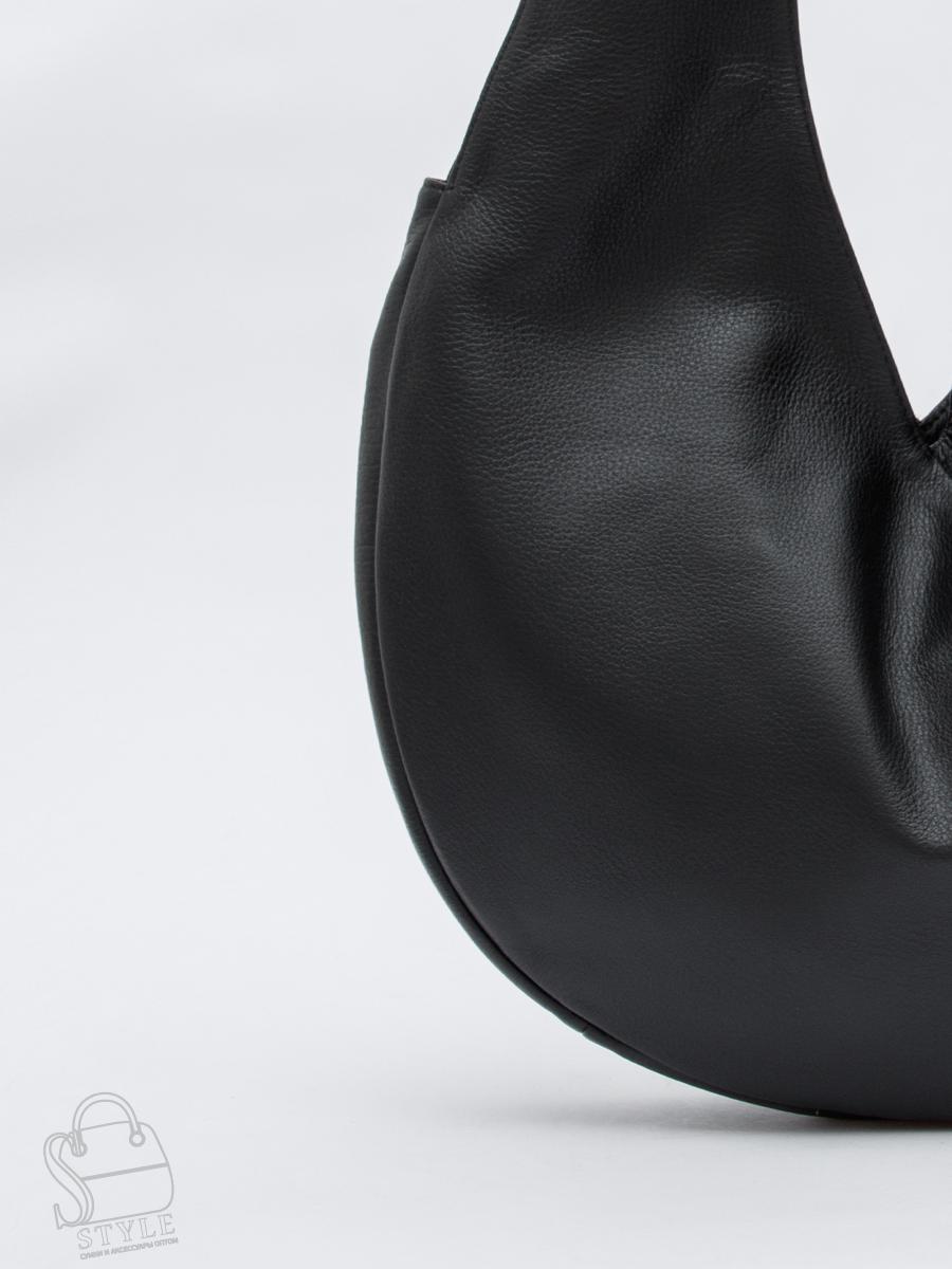 Сумка женская кожаная 1101-1MP black Polina&Eiterou