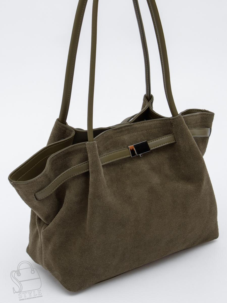 Сумка женская кожаная 990181NN gray Natale Navetta