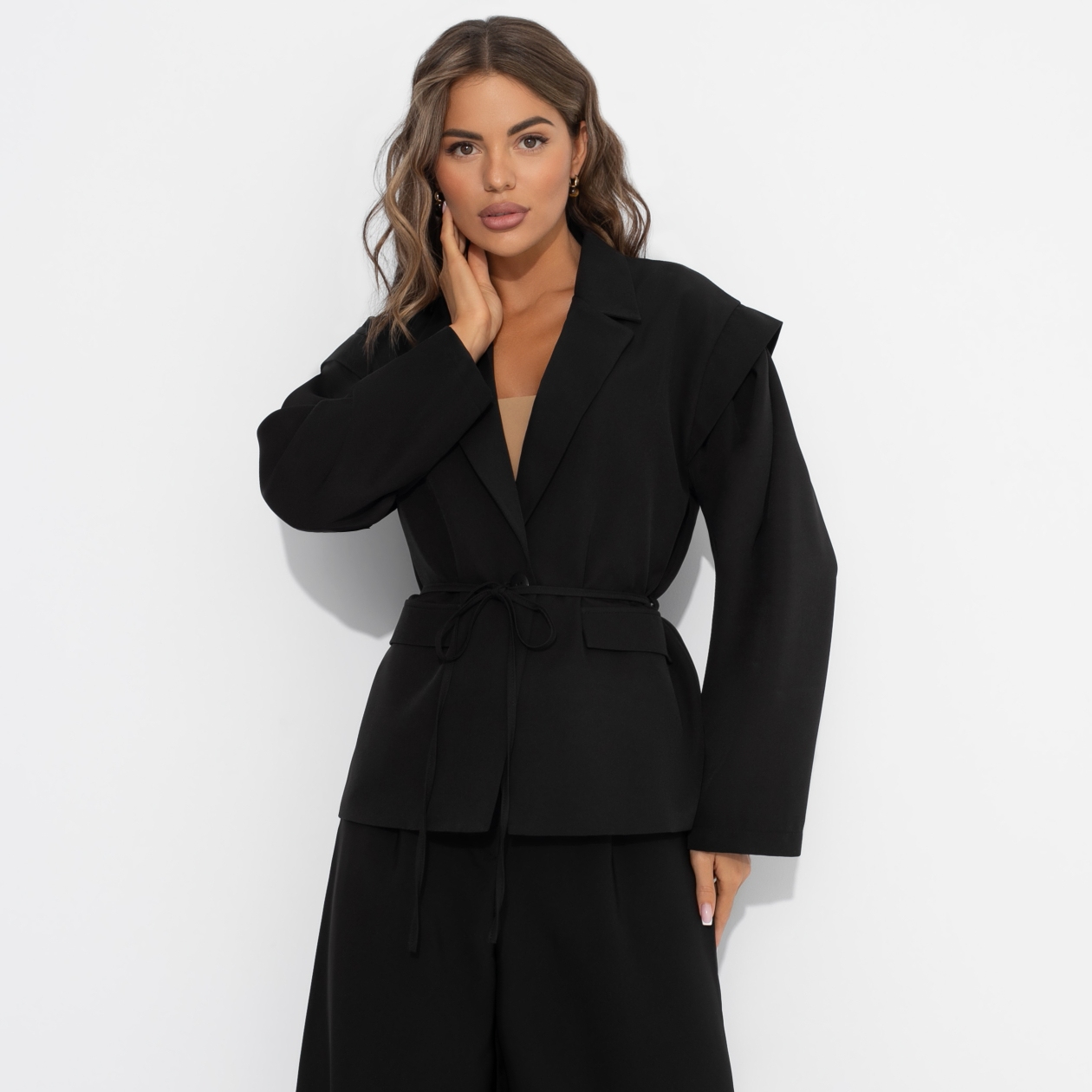 СТ. ЦЕНА 2890 руб//Жакет с имитацией многослойности, Мечты реализованы