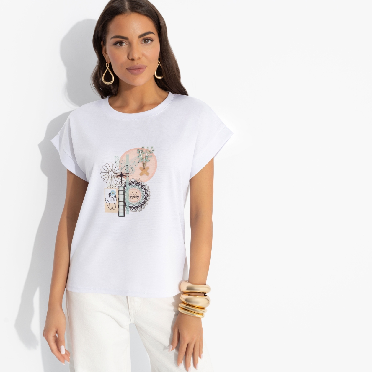 СТ. ЦЕНА 1390 руб//Футболка, Оттенок настроения