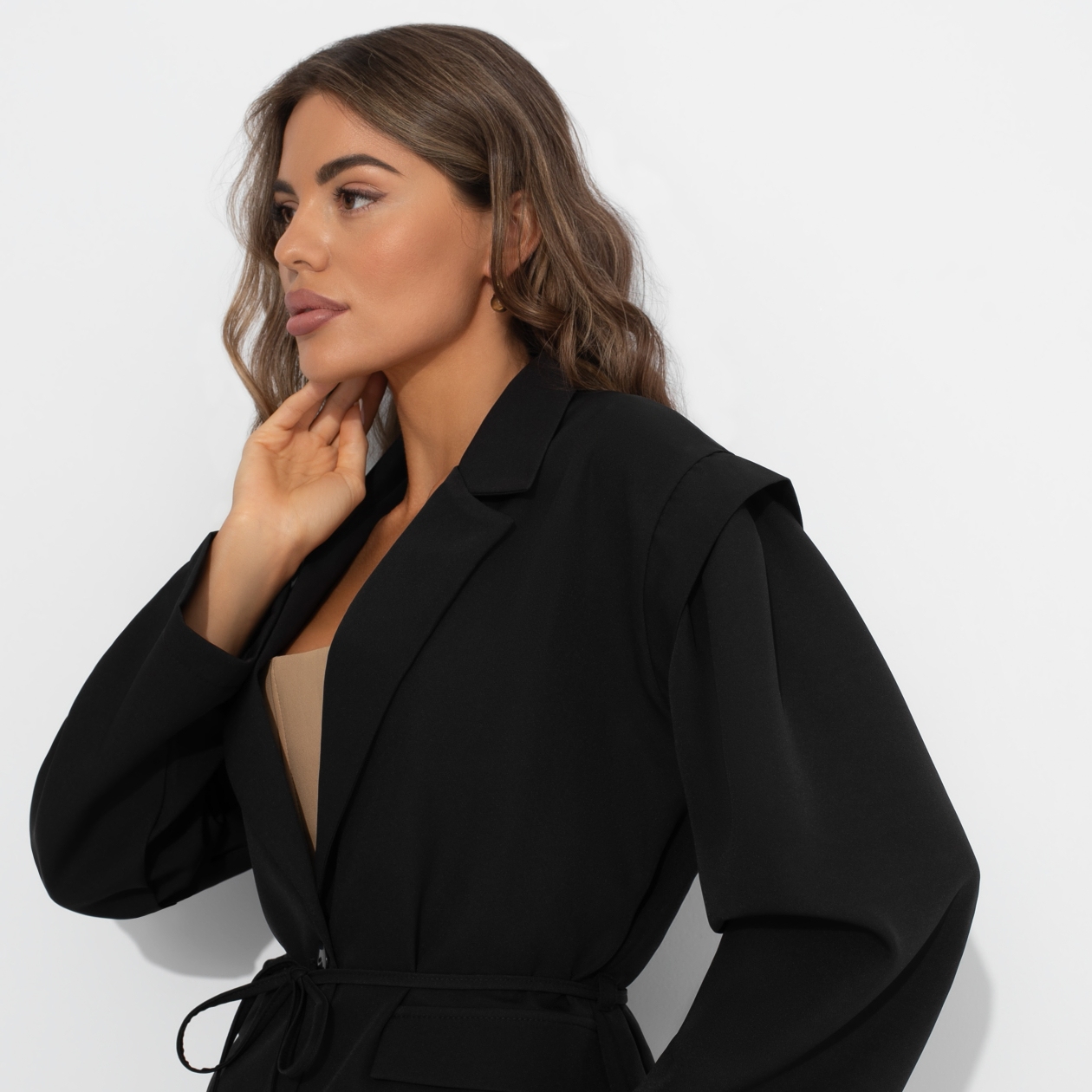 СТ. ЦЕНА 2890 руб//Жакет с имитацией многослойности, Мечты реализованы