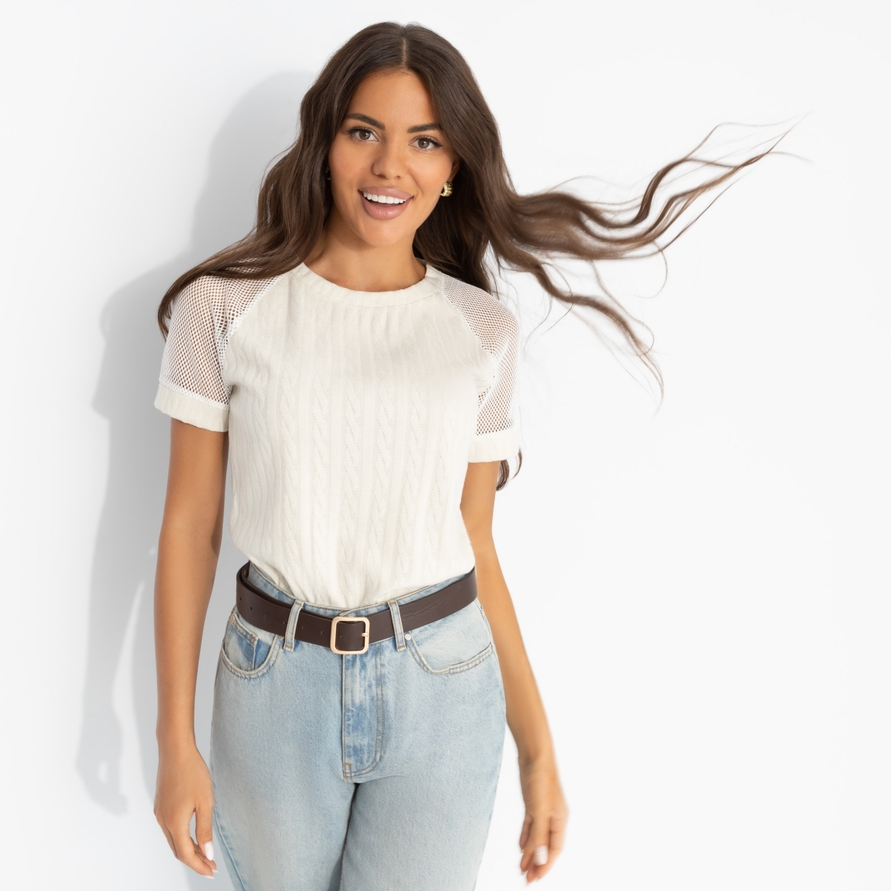 СТ. ЦЕНА 1450 руб//Футболка комбинированная, Талант перемен (soft)