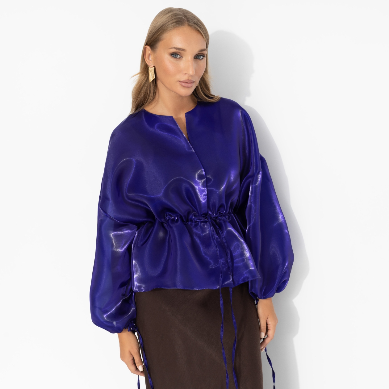 СТ. ЦЕНА 1950 руб//Жакет эффектный, Вершина восхищения (синий)