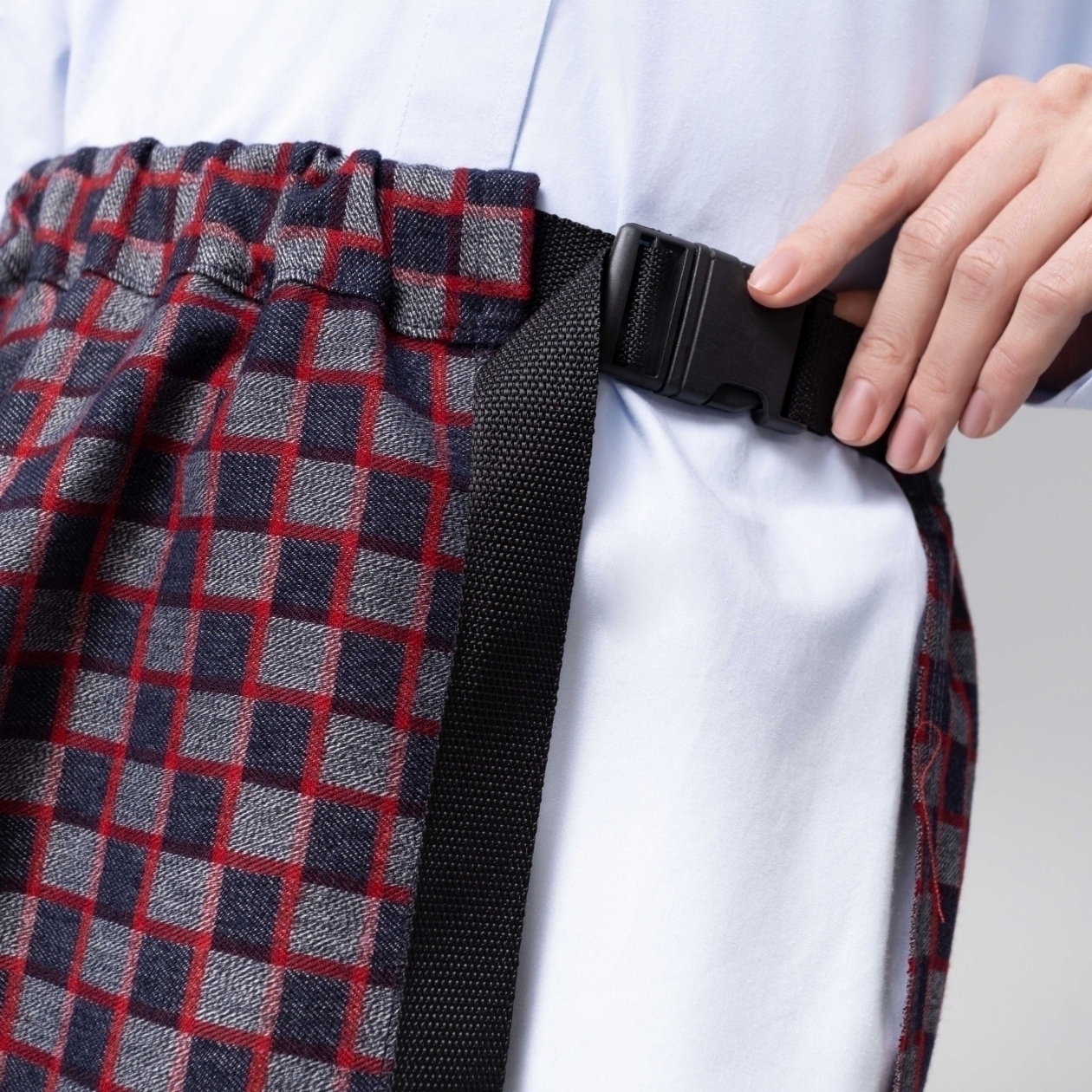 СТ. ЦЕНА 1690 руб//Юбка-килт с необработанными краями, Игра теней