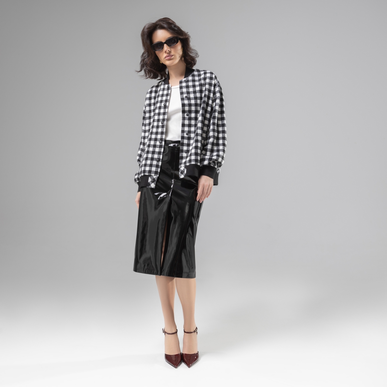 СТ. ЦЕНА 2790 руб//Бомбер из мягкой ткани, Движение вперед (интересная штучка)