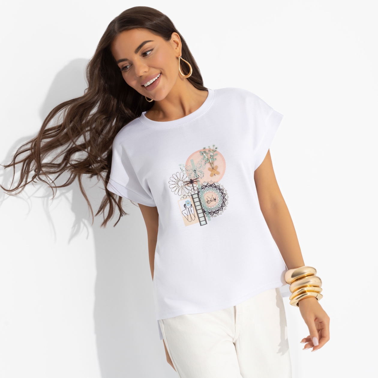 СТ. ЦЕНА 1390 руб//Футболка, Оттенок настроения