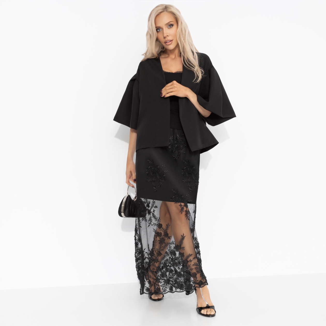 СТ. ЦЕНА 2490 руб//Костюм с юбкой дизайнерский, Очарование момента (элегант, 2 в 1, с поясом)