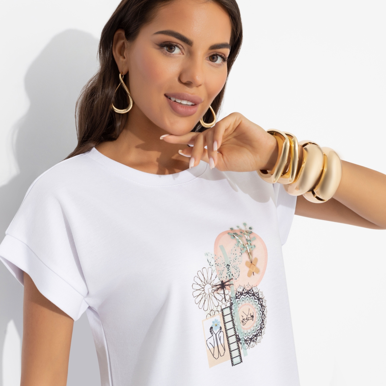 СТ. ЦЕНА 1390 руб//Футболка, Оттенок настроения