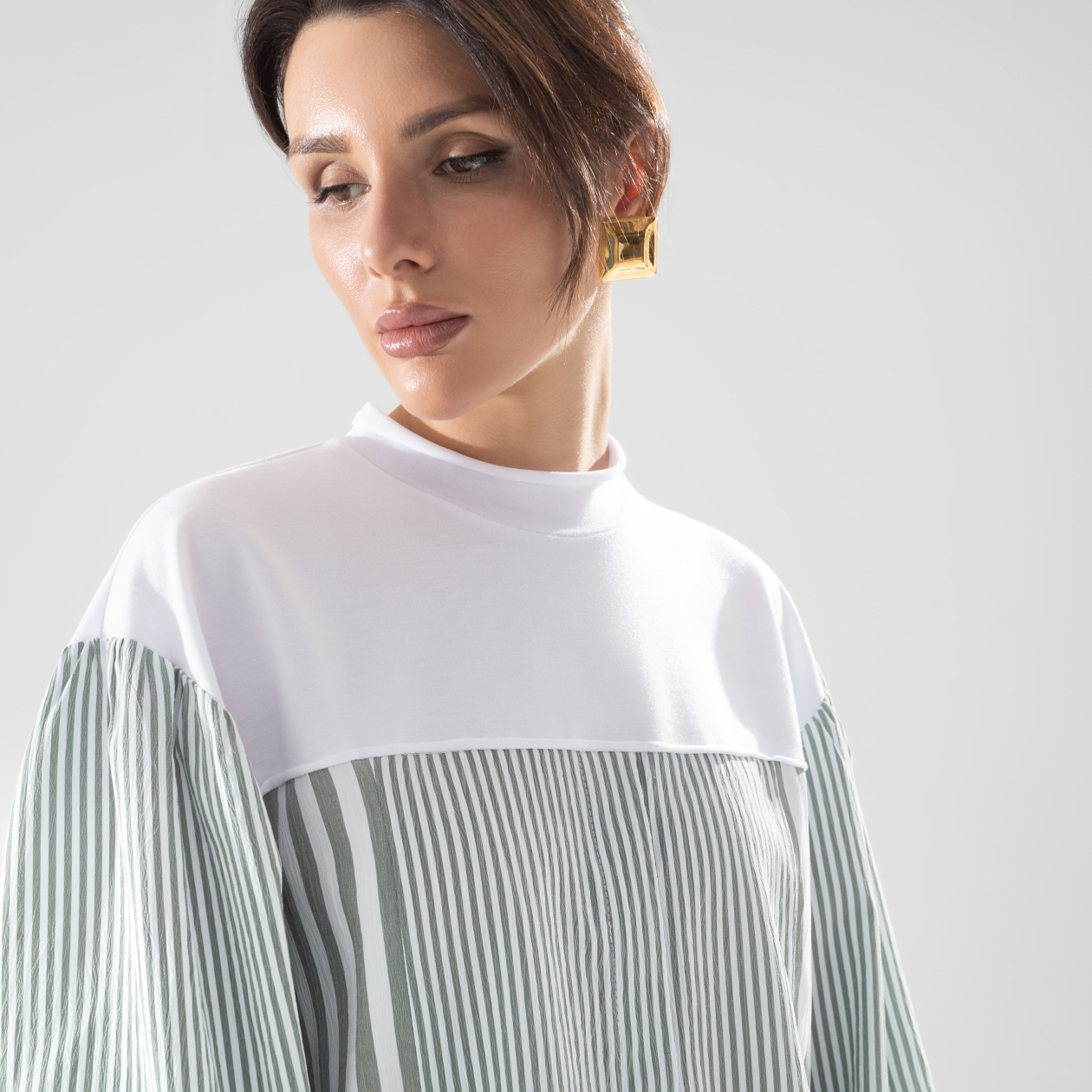 СТ. ЦЕНА 2290 руб//Свитшот комбинированный, Мягкая сила (new)