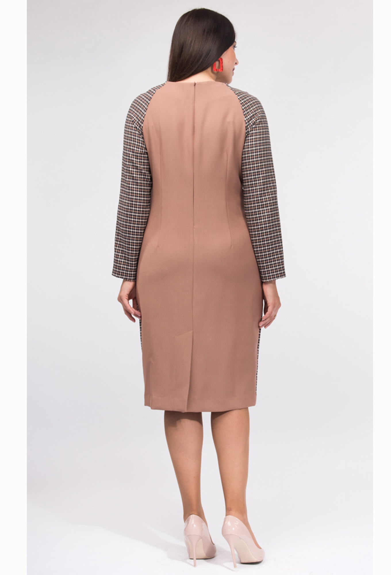 ст. цена1999руб.! Платье Amelia Lux 3151 коричневый