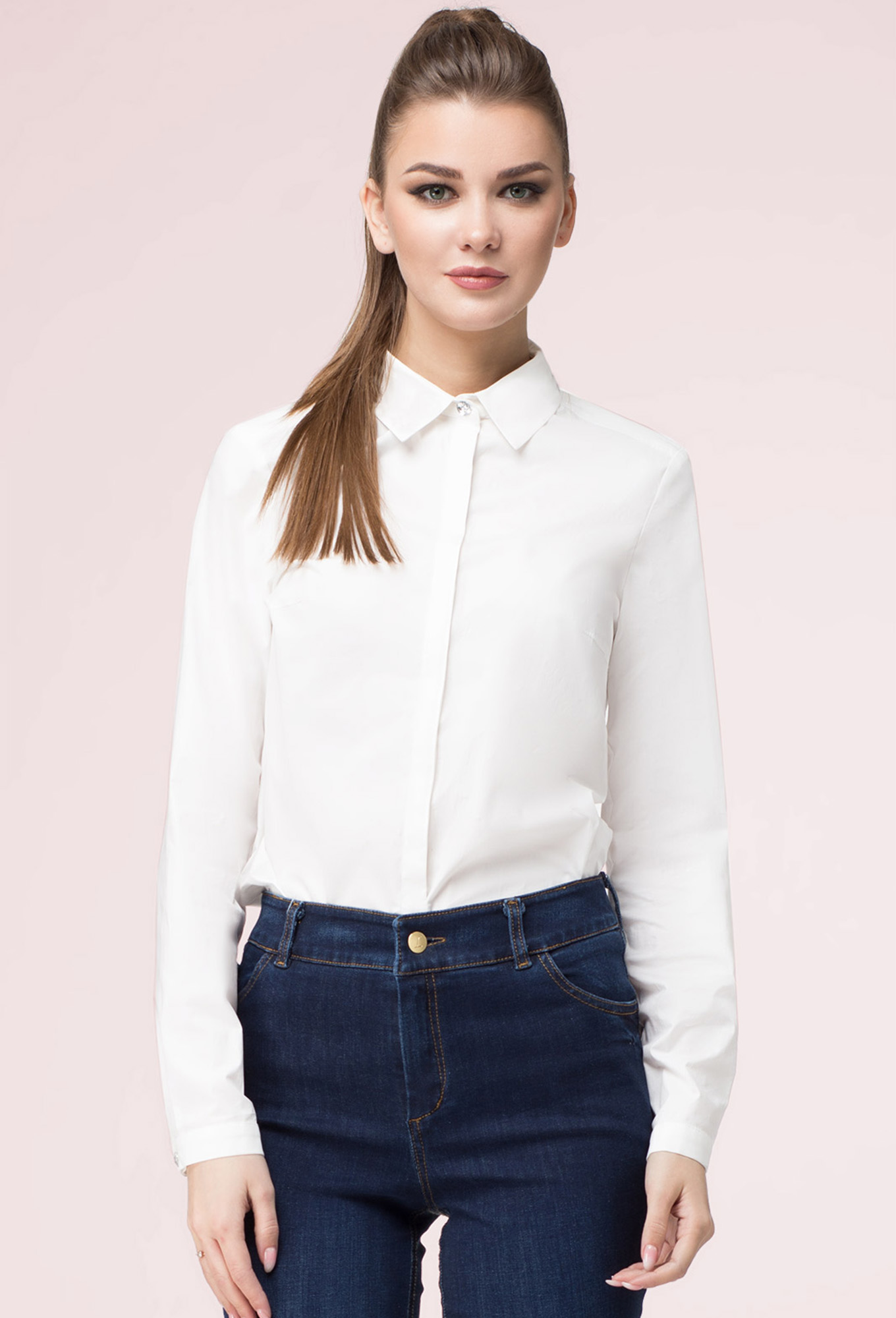 ст. цена1799руб.! Блуза Lenata 11931 белый