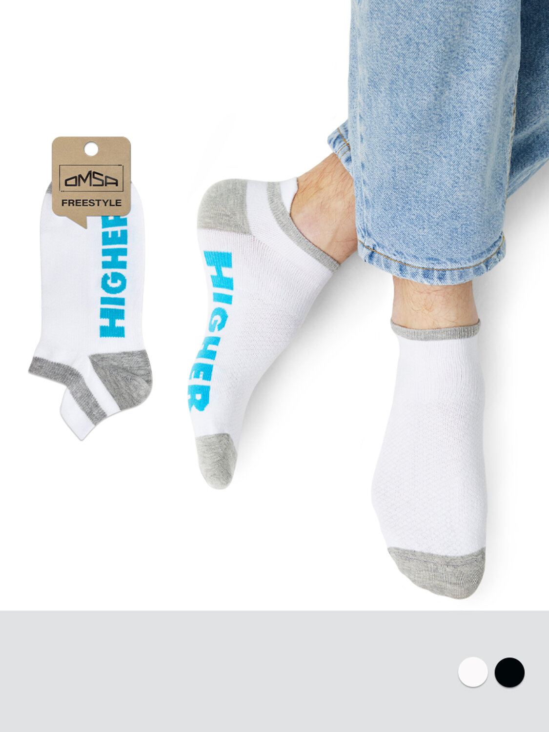 ст. цена100руб.! Omsa Носки OMSA FREESTYLE 603