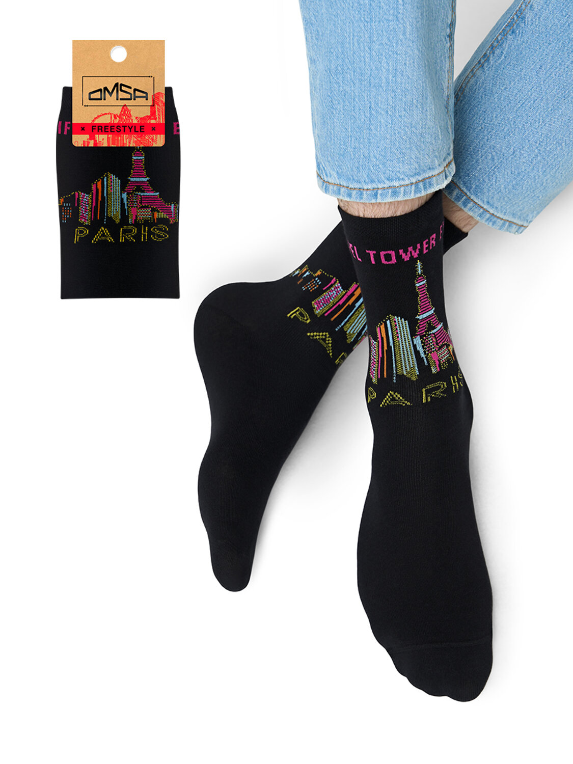 ст. цена106руб.! Omsa Носки OMSA FREESTYLE 612