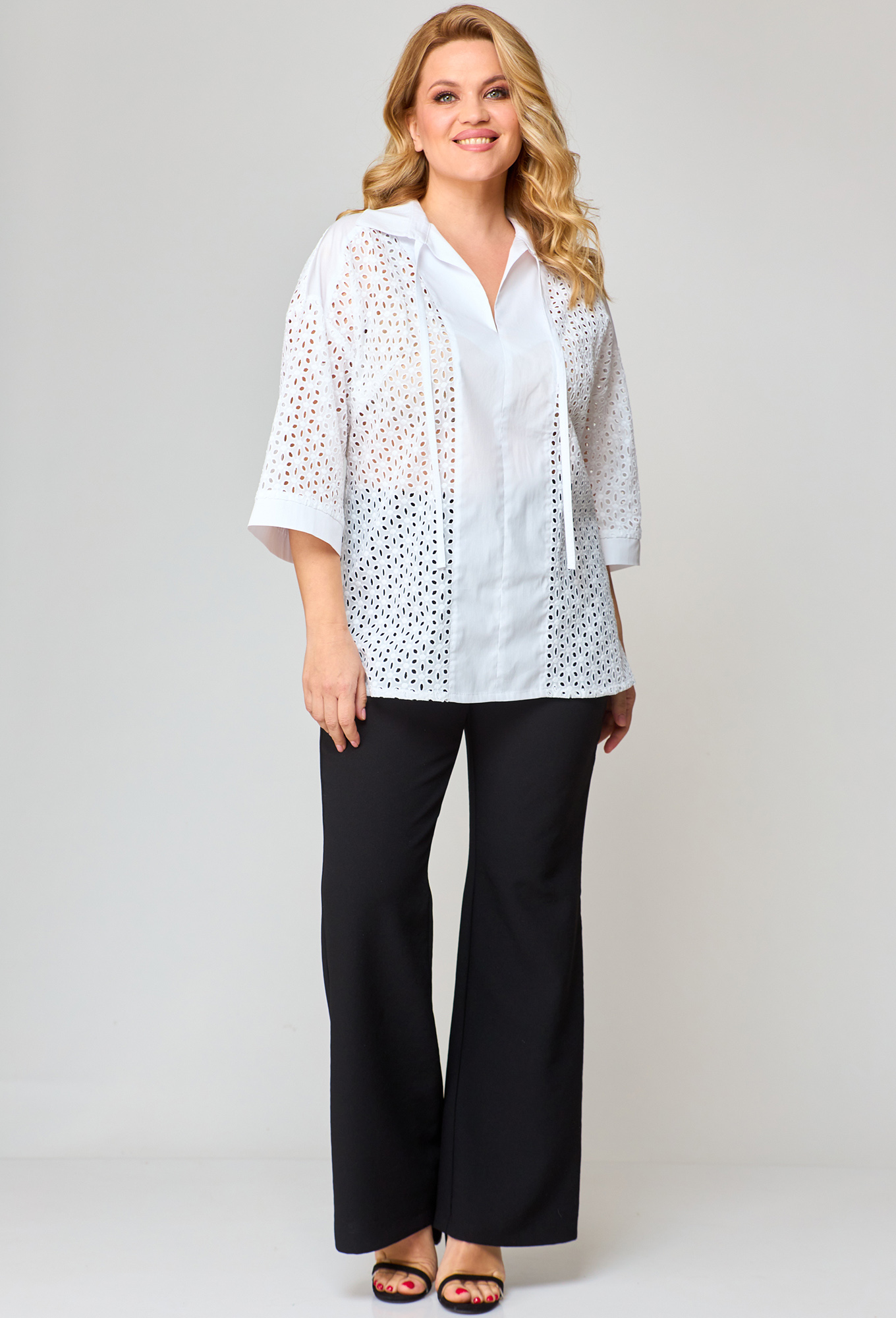 ст. цена2199руб.! Блуза VIPPRIMO 102 белый