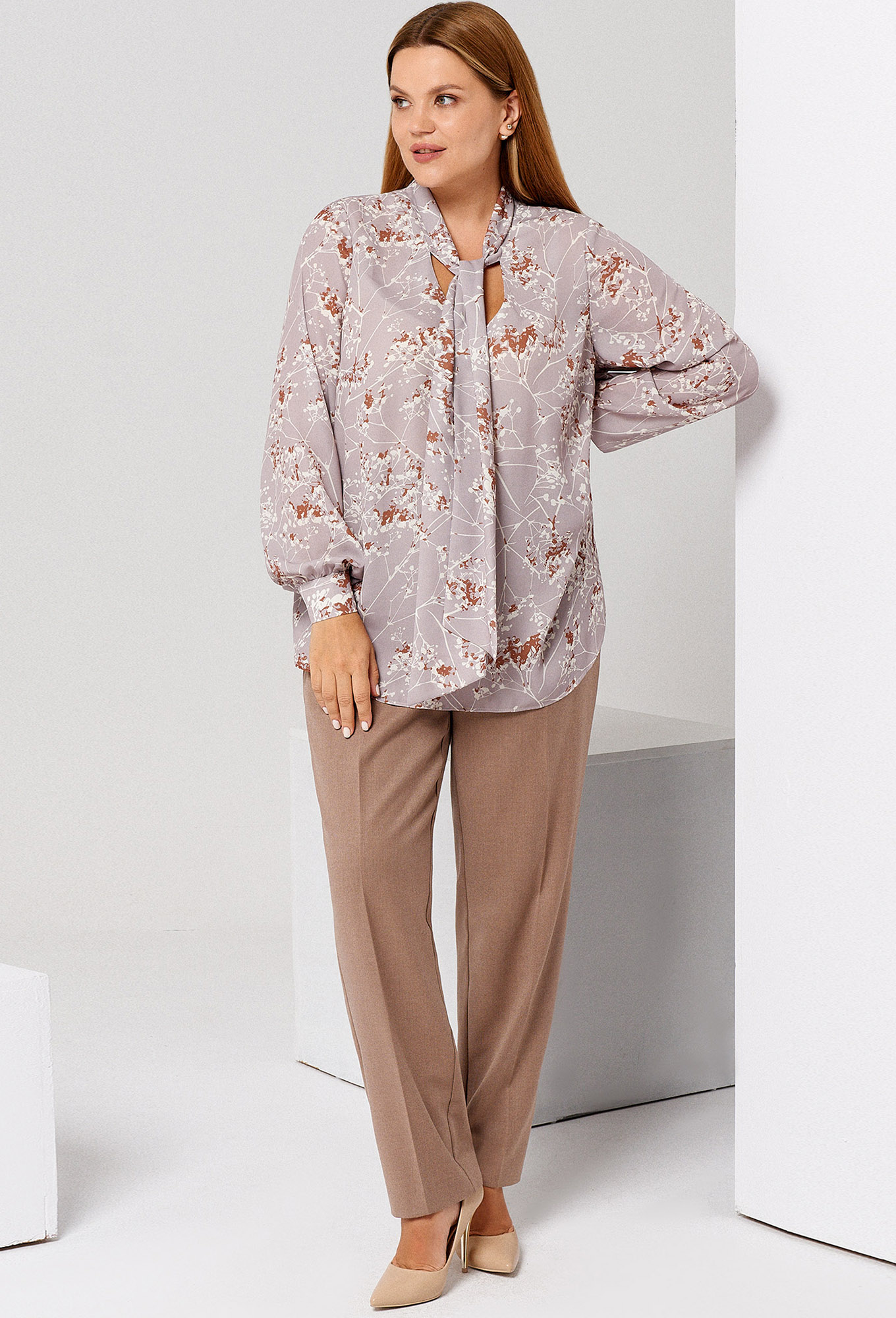 ст. цена1999руб.! Блуза Panda 129540 бежевый