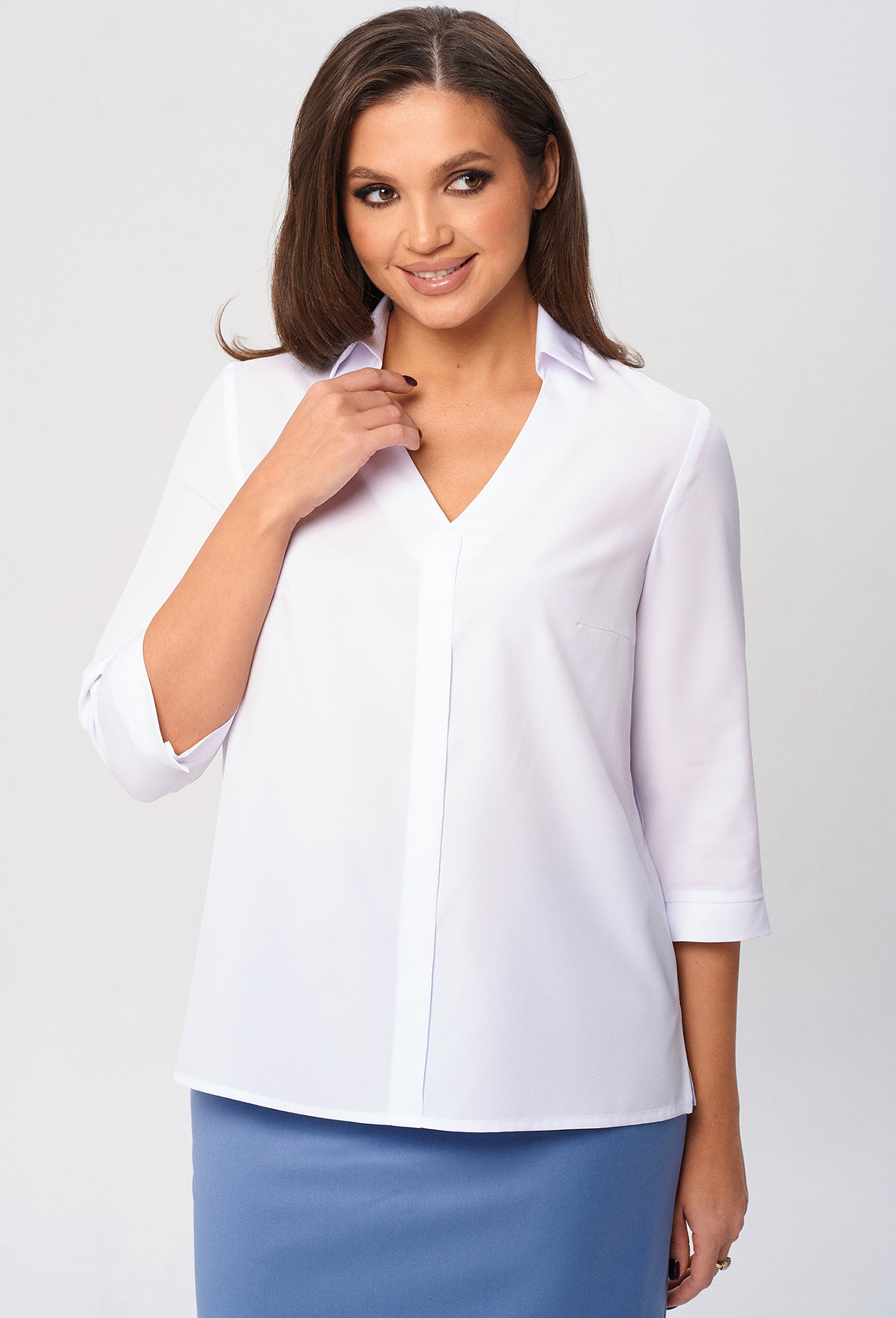 ст. цена1699руб.! Блуза Lenata 11339 белый