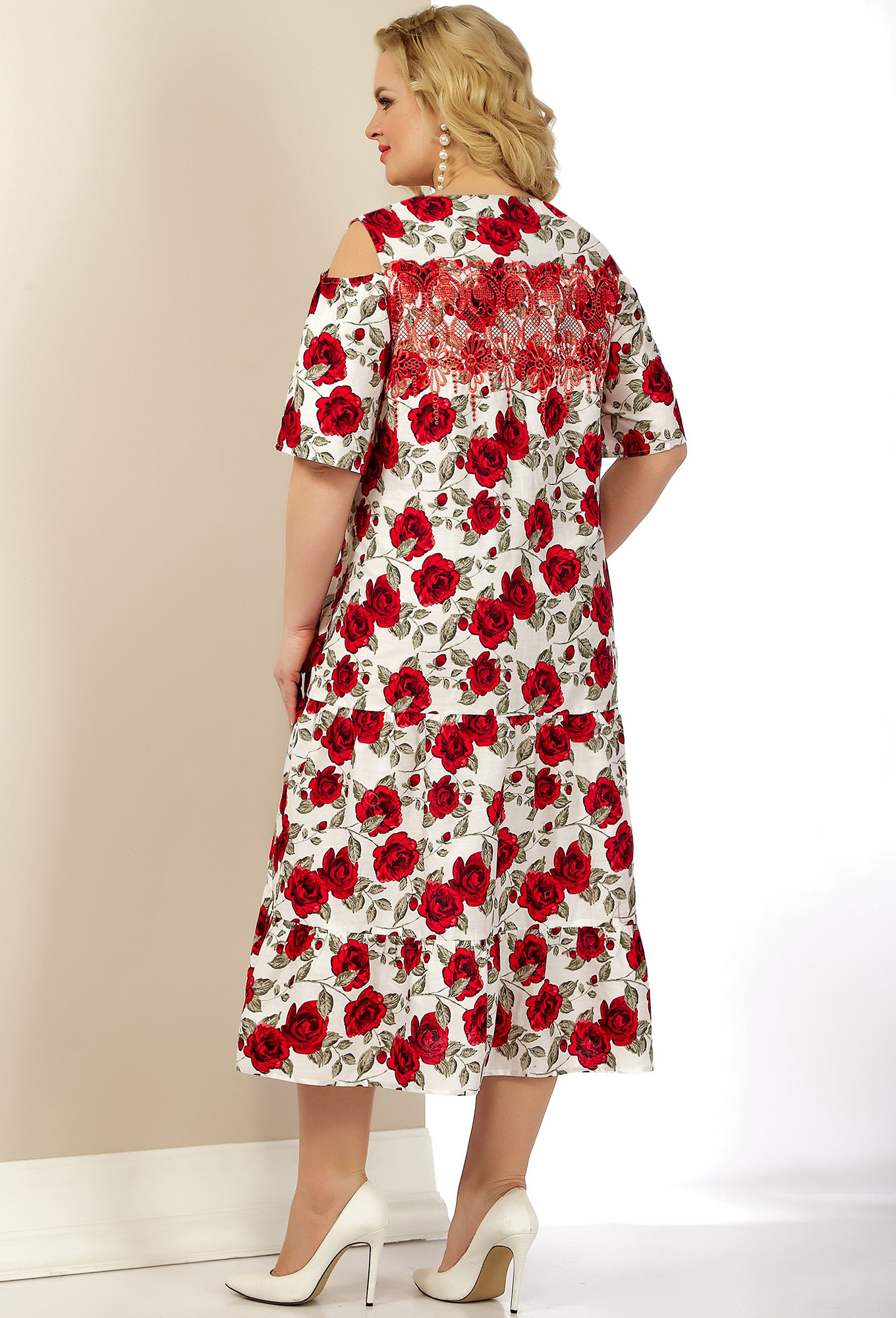 ст. цена2999руб.! Платье AIRA STYLE 967 розы