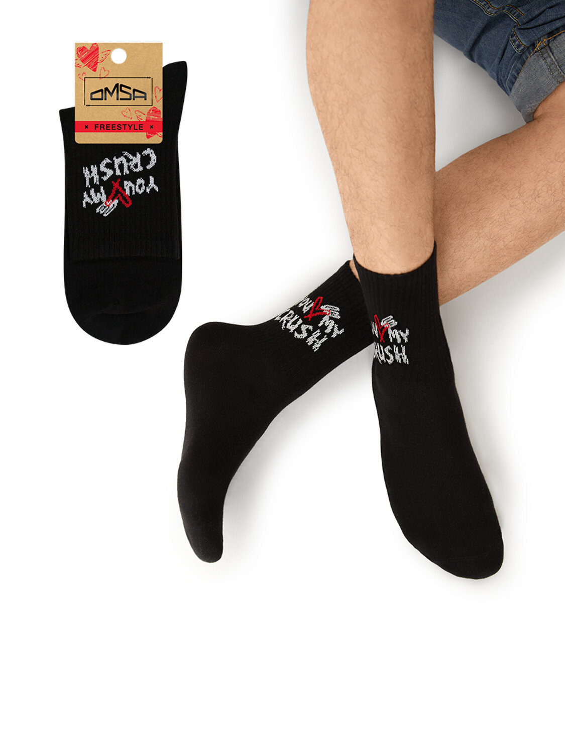 ст. цена100руб.! Omsa Носки OMSA FREESTYLE 611