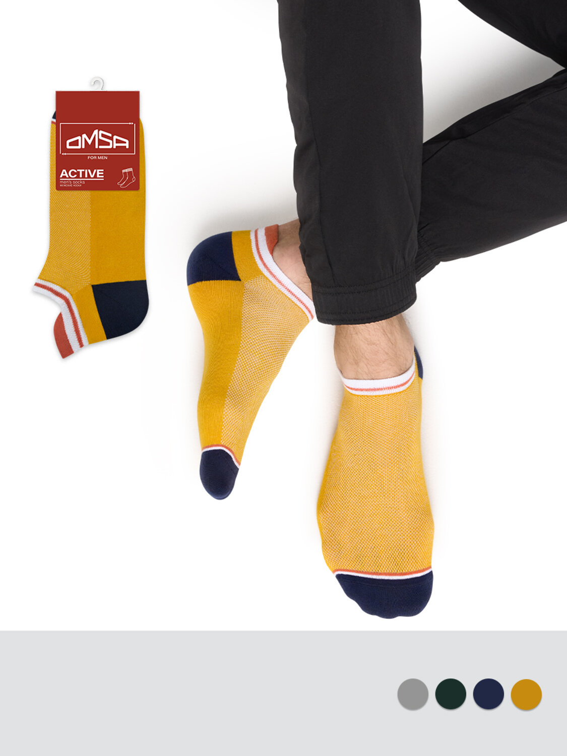 ст. цена90руб.! Omsa Носки OMSA ACTIVE 114