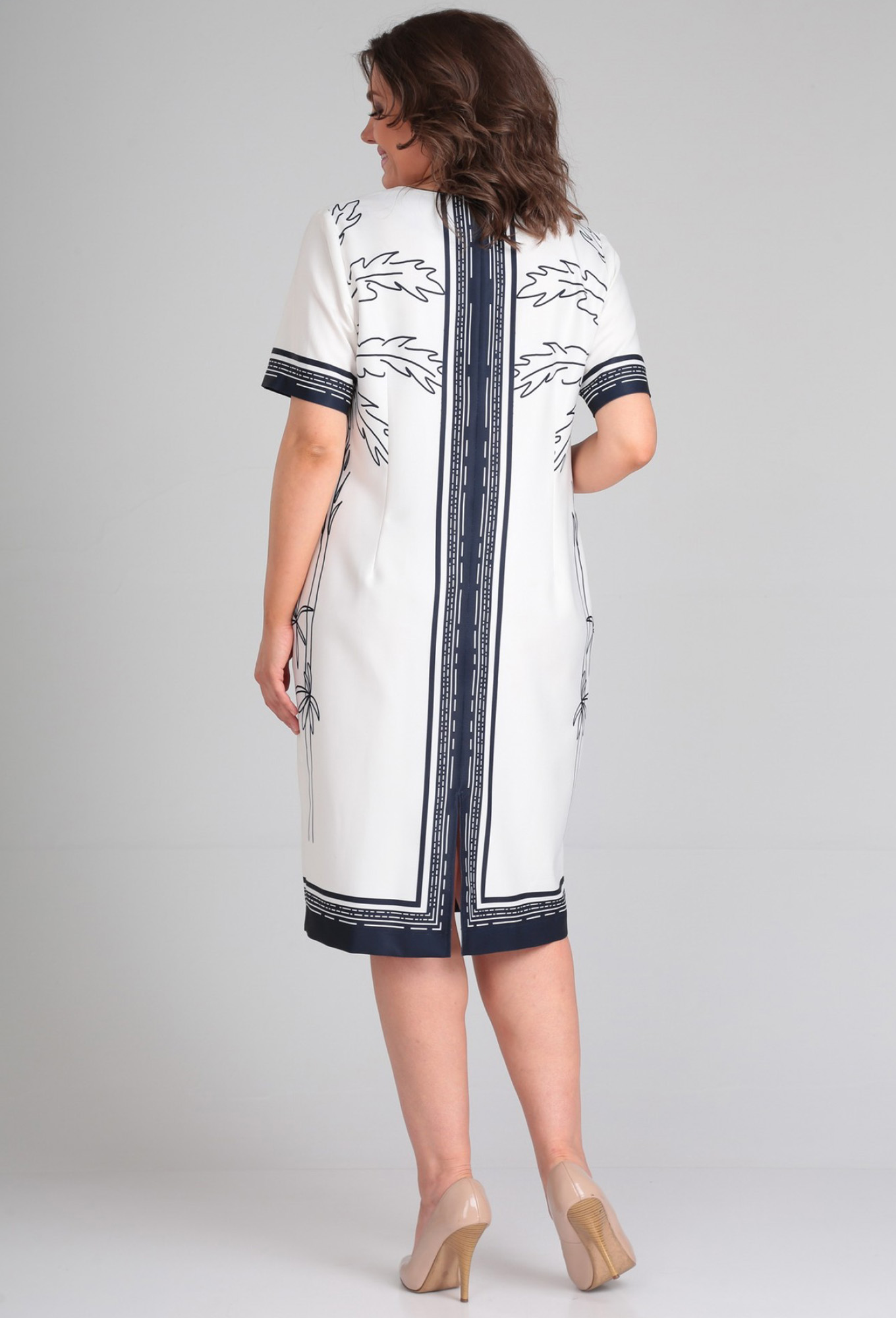 ст. цена2499руб.! Платье Diamant 1862 молочно-синий