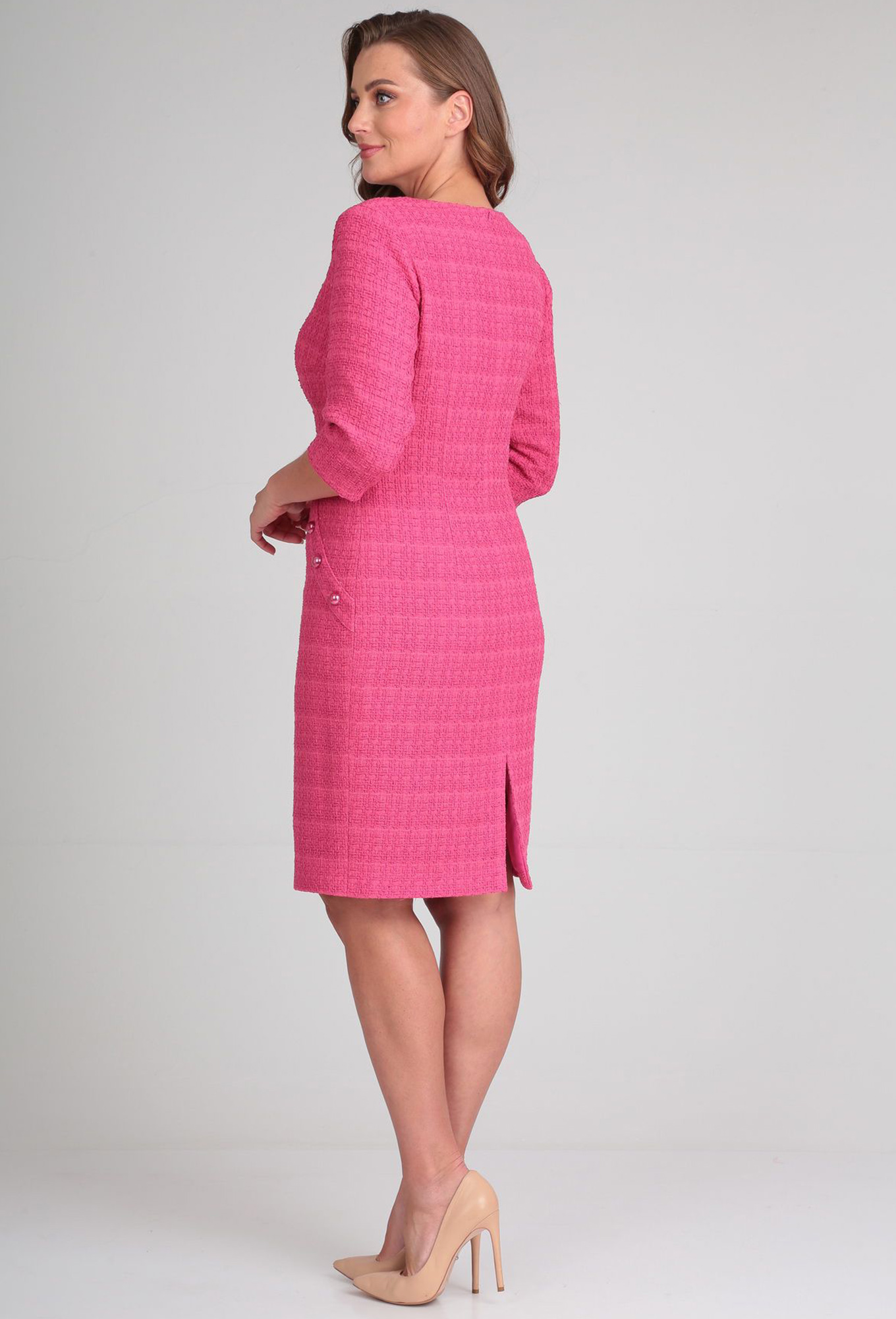 ст. цена2199руб.! Платье Diamant 1806 фуксия