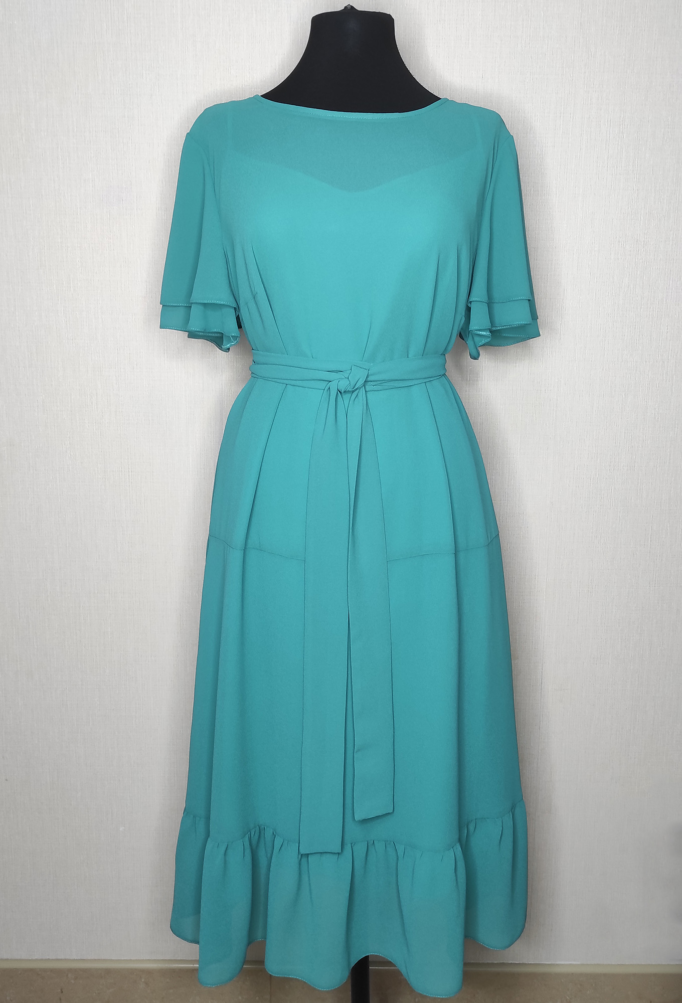 ст. цена2499руб.! Платье Bazalini 4880 бирюза