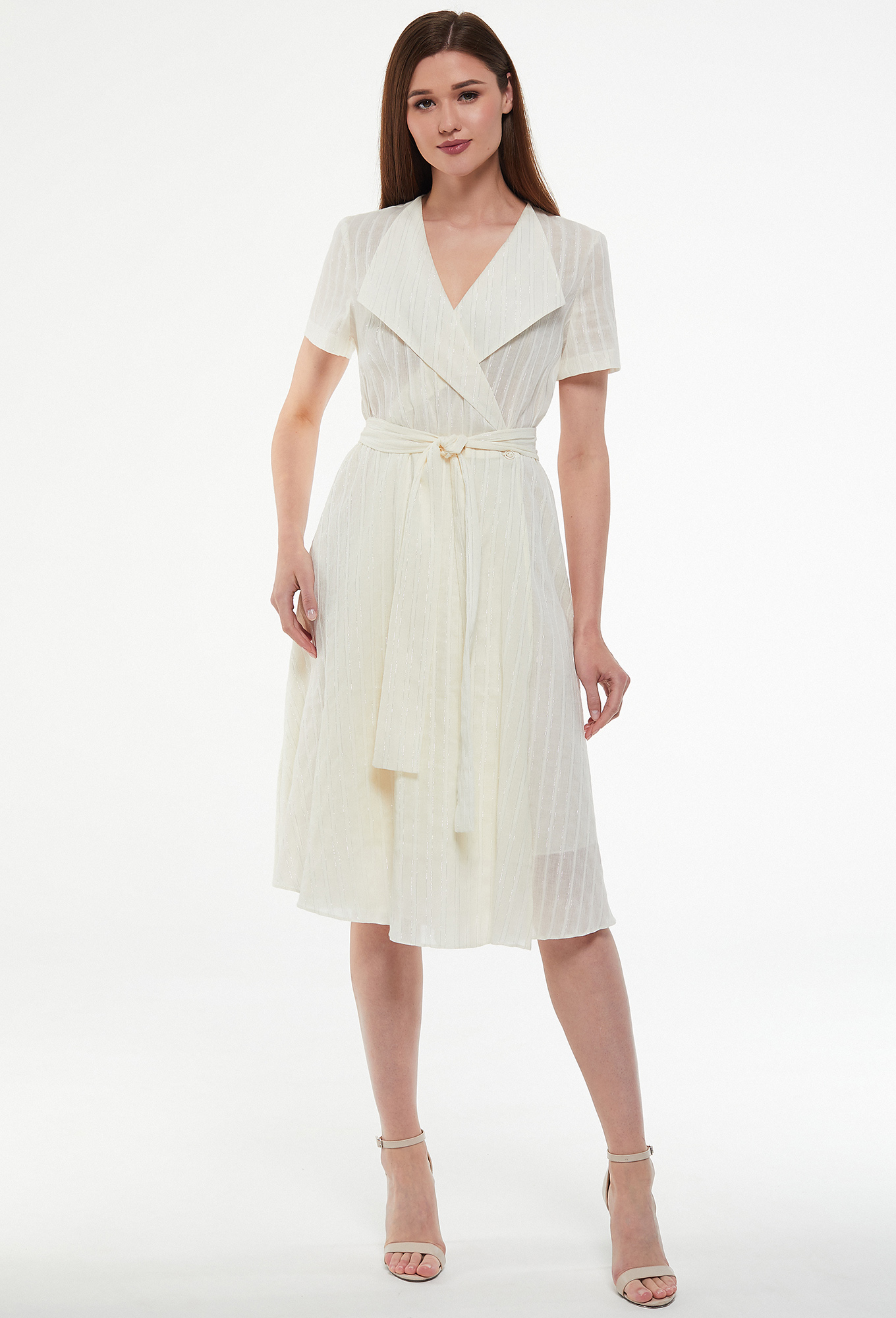 ст. цена1999руб.! Платье Bazalini 4432 молочный