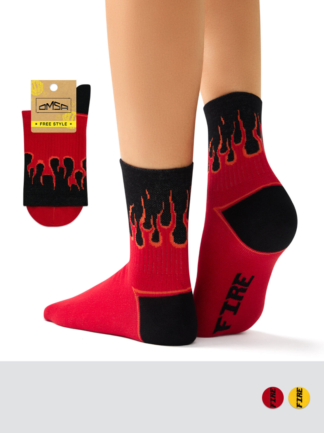 ст. цена106руб.! Omsa Носки OMSA FREESTYLE 610