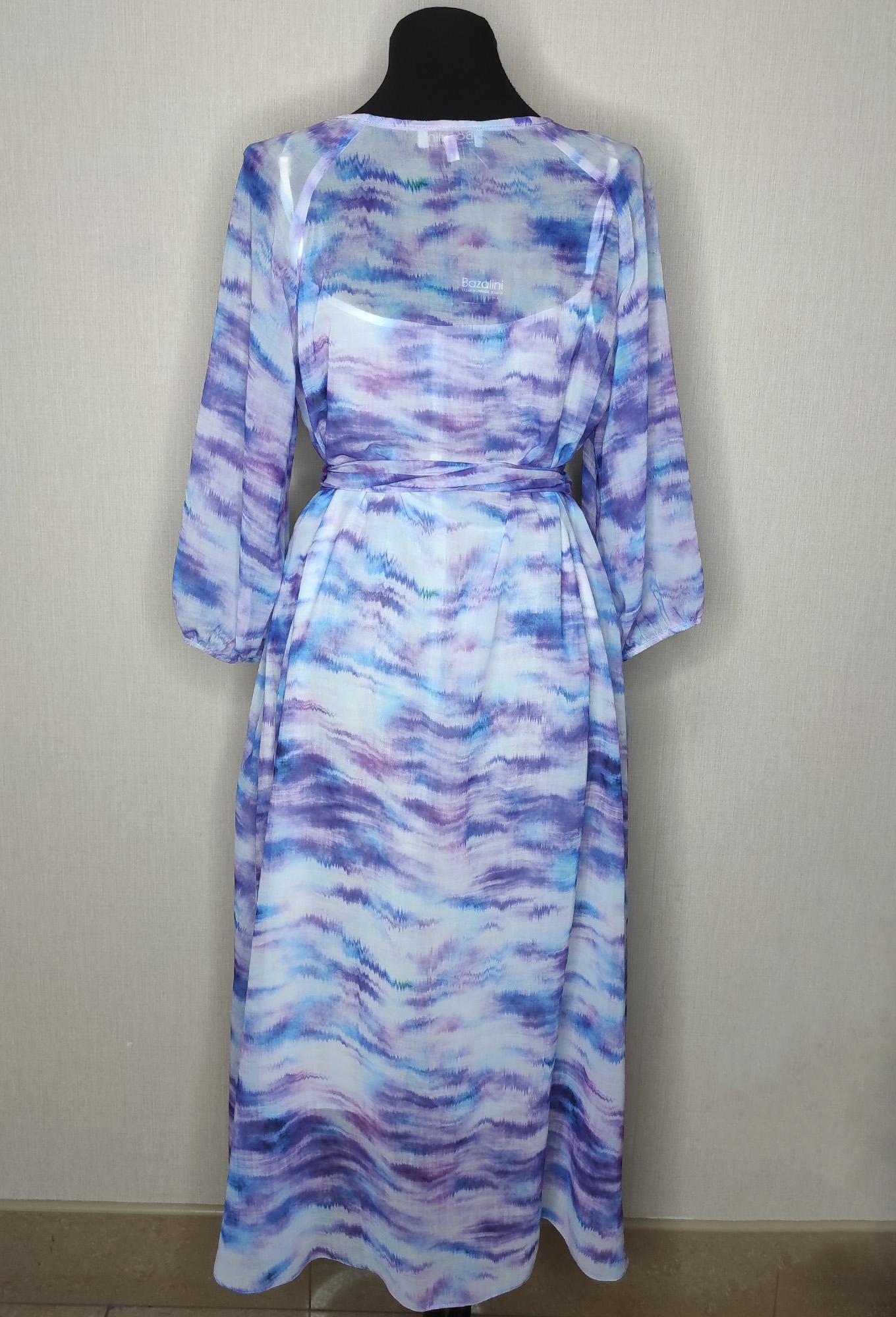 ст. цена2499руб.! Платье Bazalini 4897 сирень разводы