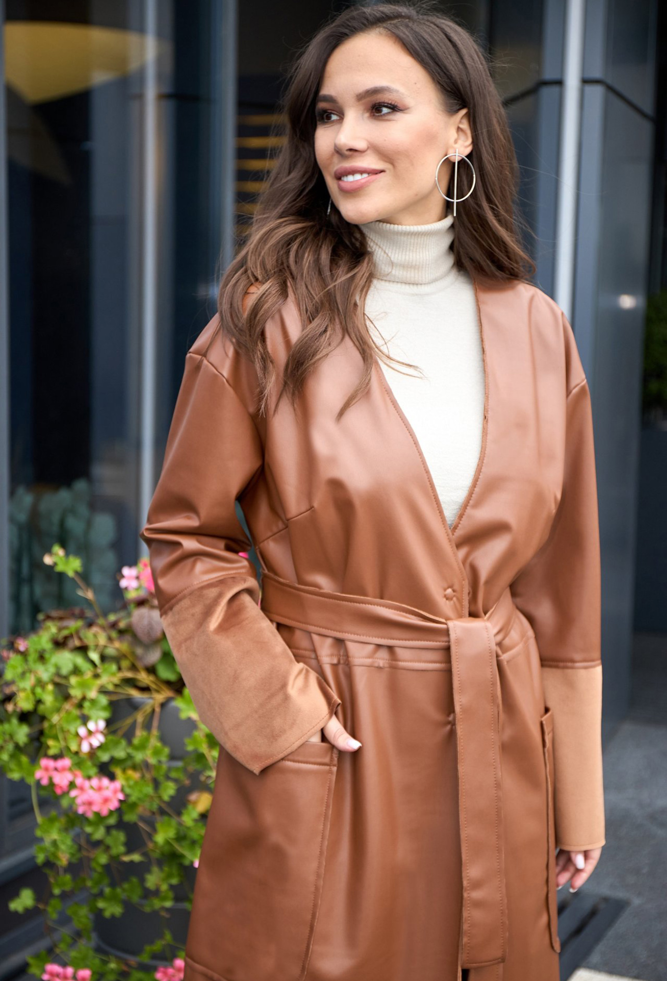 ст. цена3099руб.! Пальто Anastasia Mak 929 коричневый