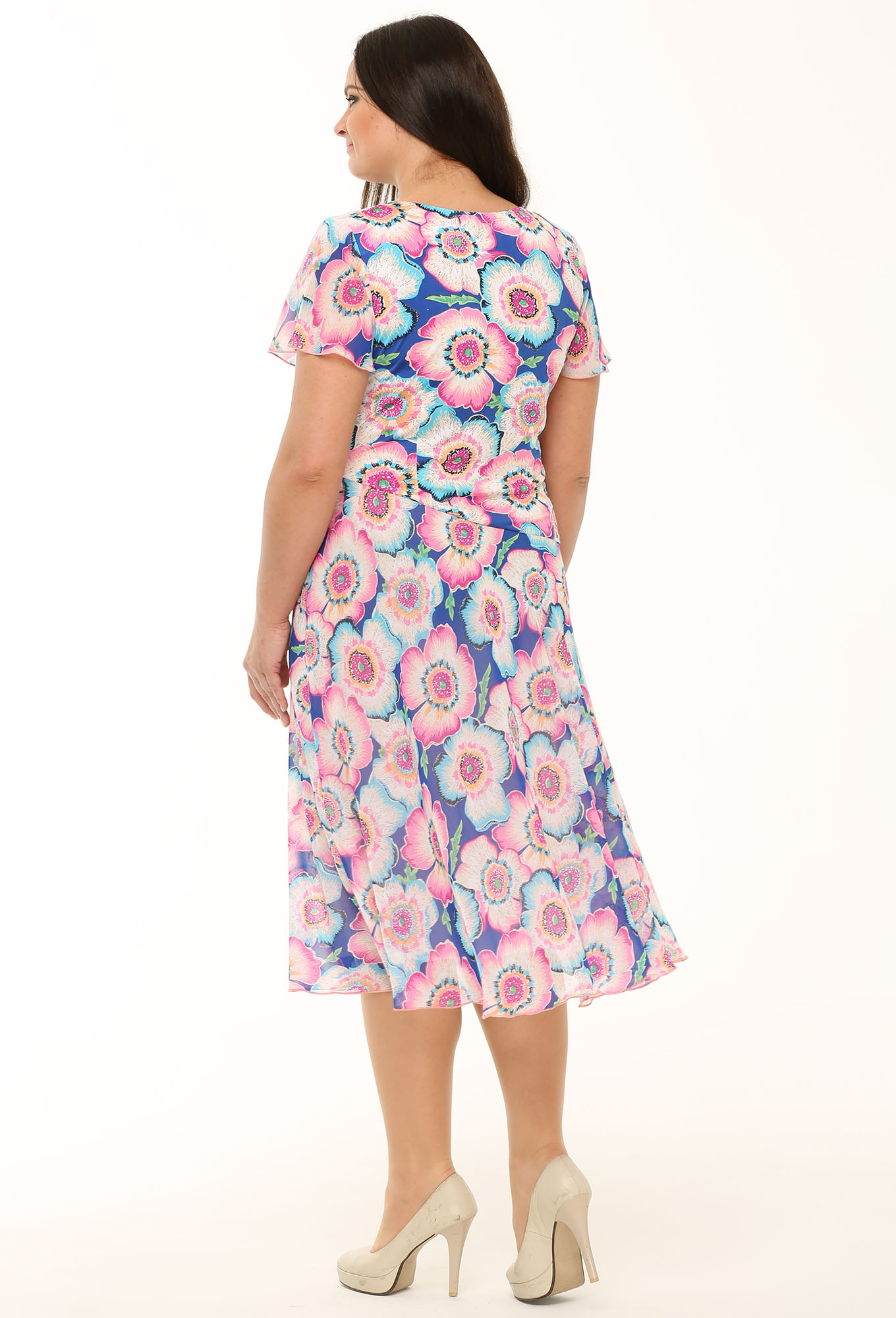 ст. цена1899руб.! Платье Elletto 1290 маки