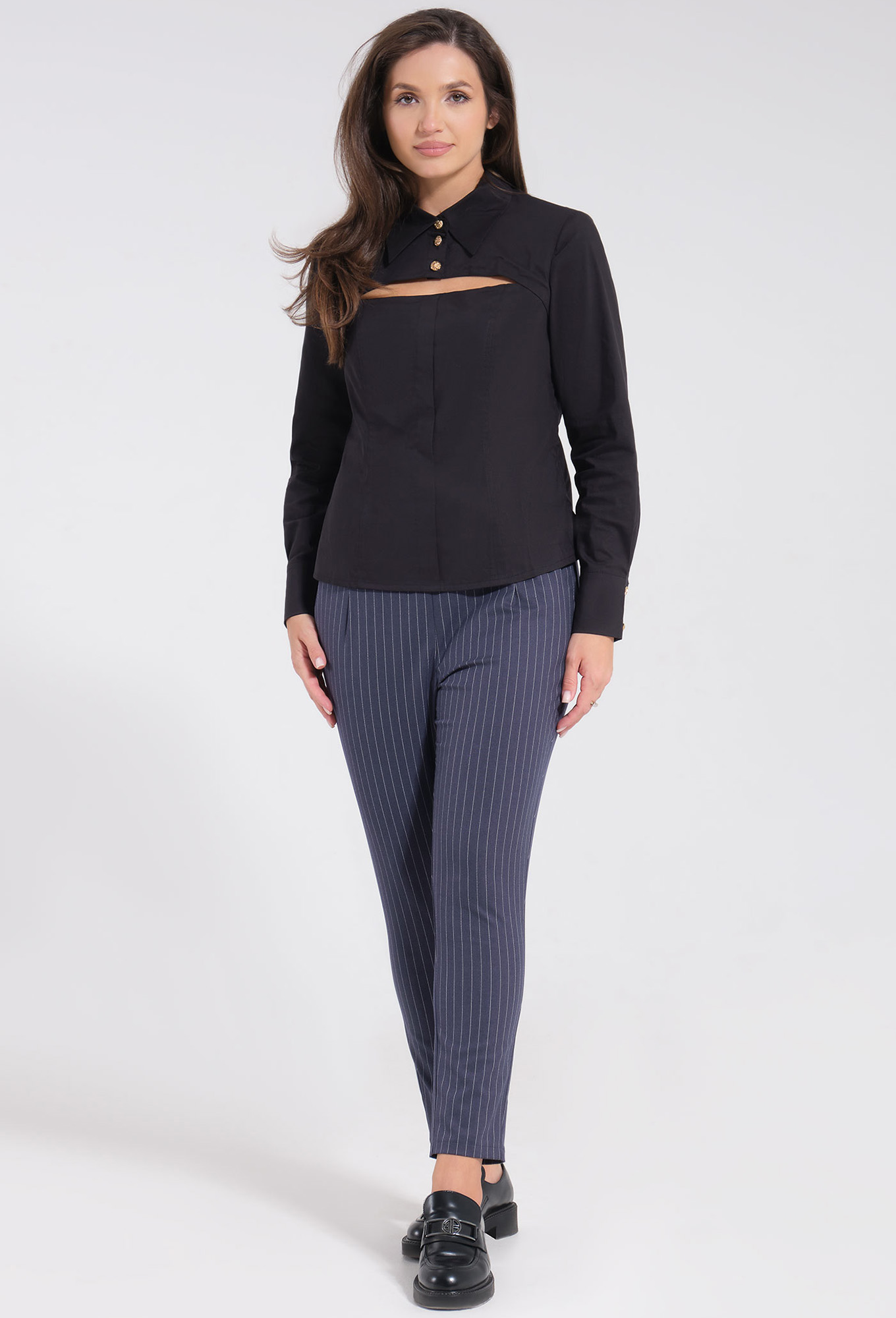 ст. цена1999руб.! Блуза Panda 117740 черный