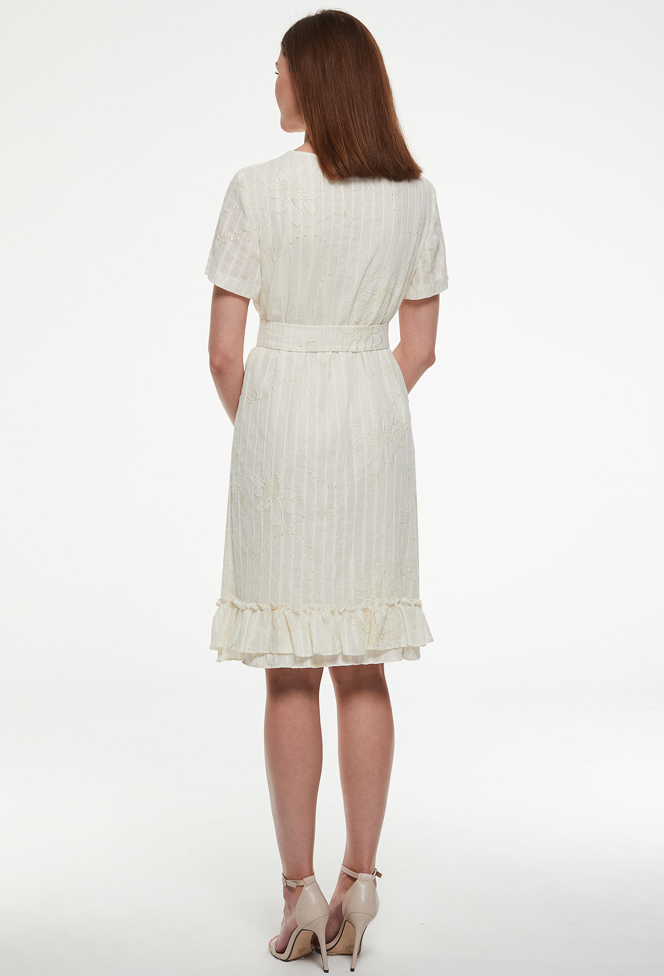 ст. цена1999руб.! Платье Bazalini 4243 молочный