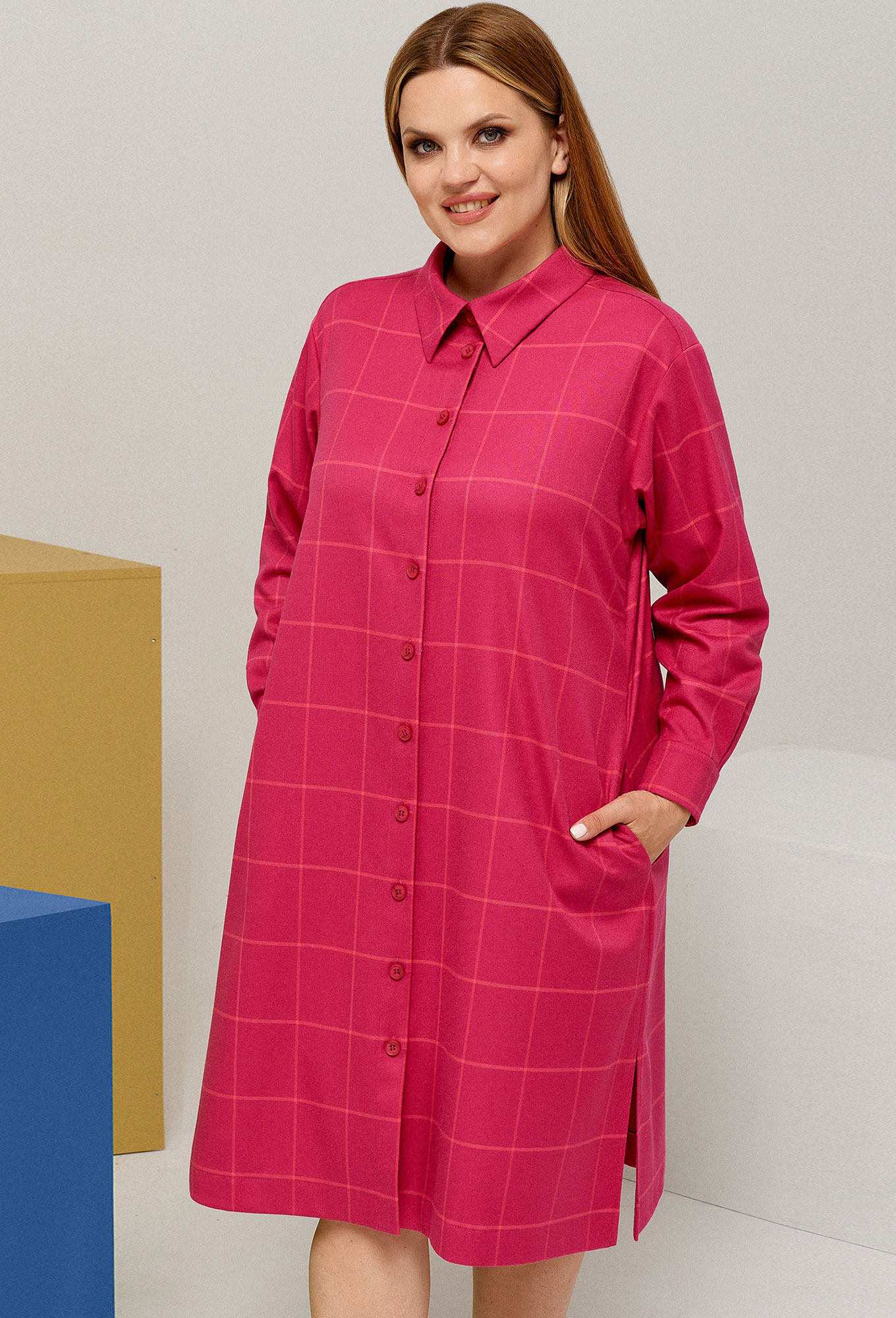 ст. цена2199руб.! Платье Panda 120380 розовый