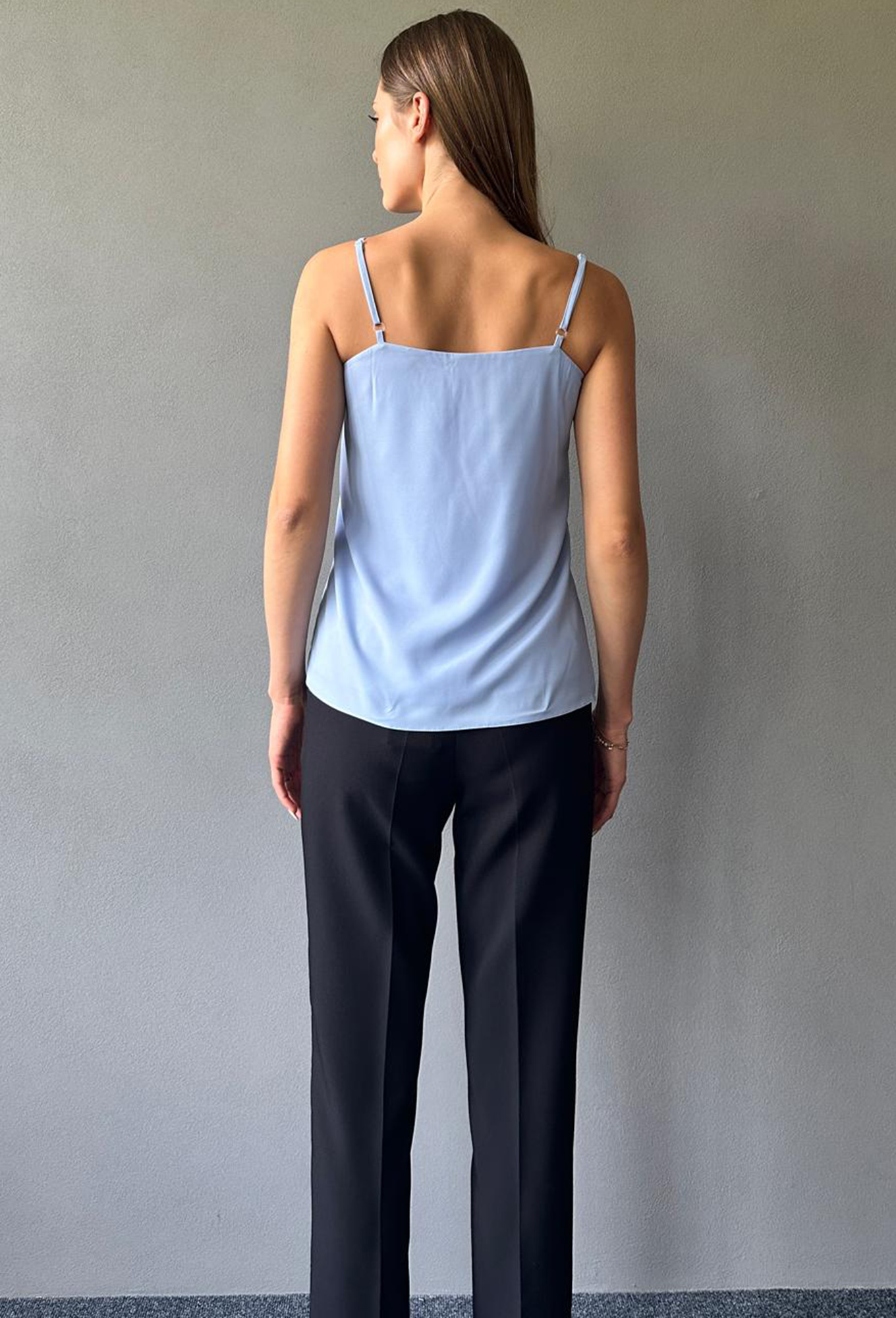 ст. цена1299руб.! Блуза Panda 42540 голубой