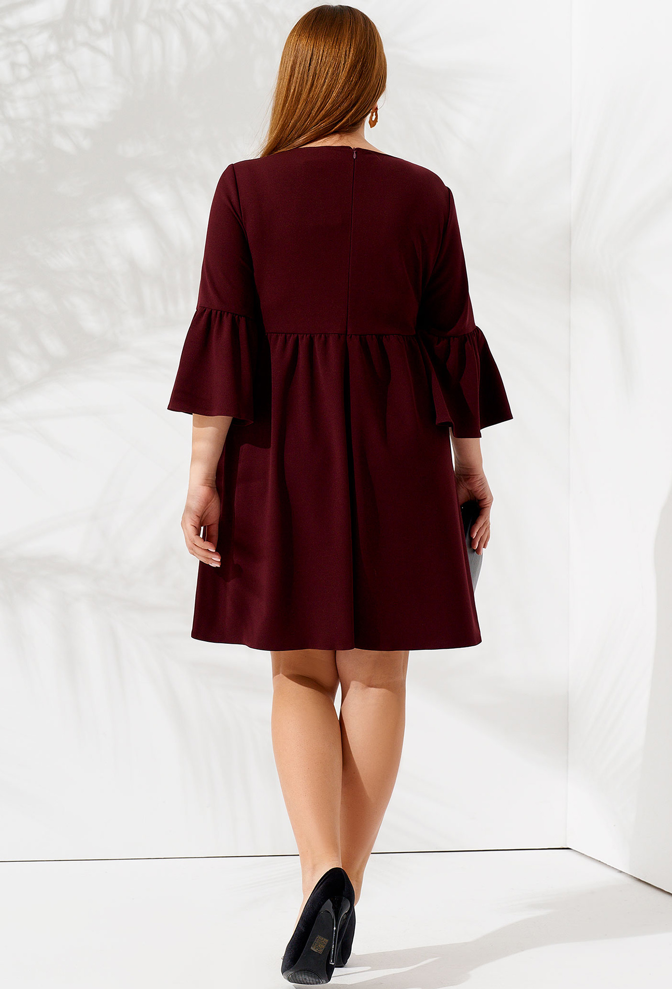 ст. цена2299руб.! Платье Panda 67980 бордовый