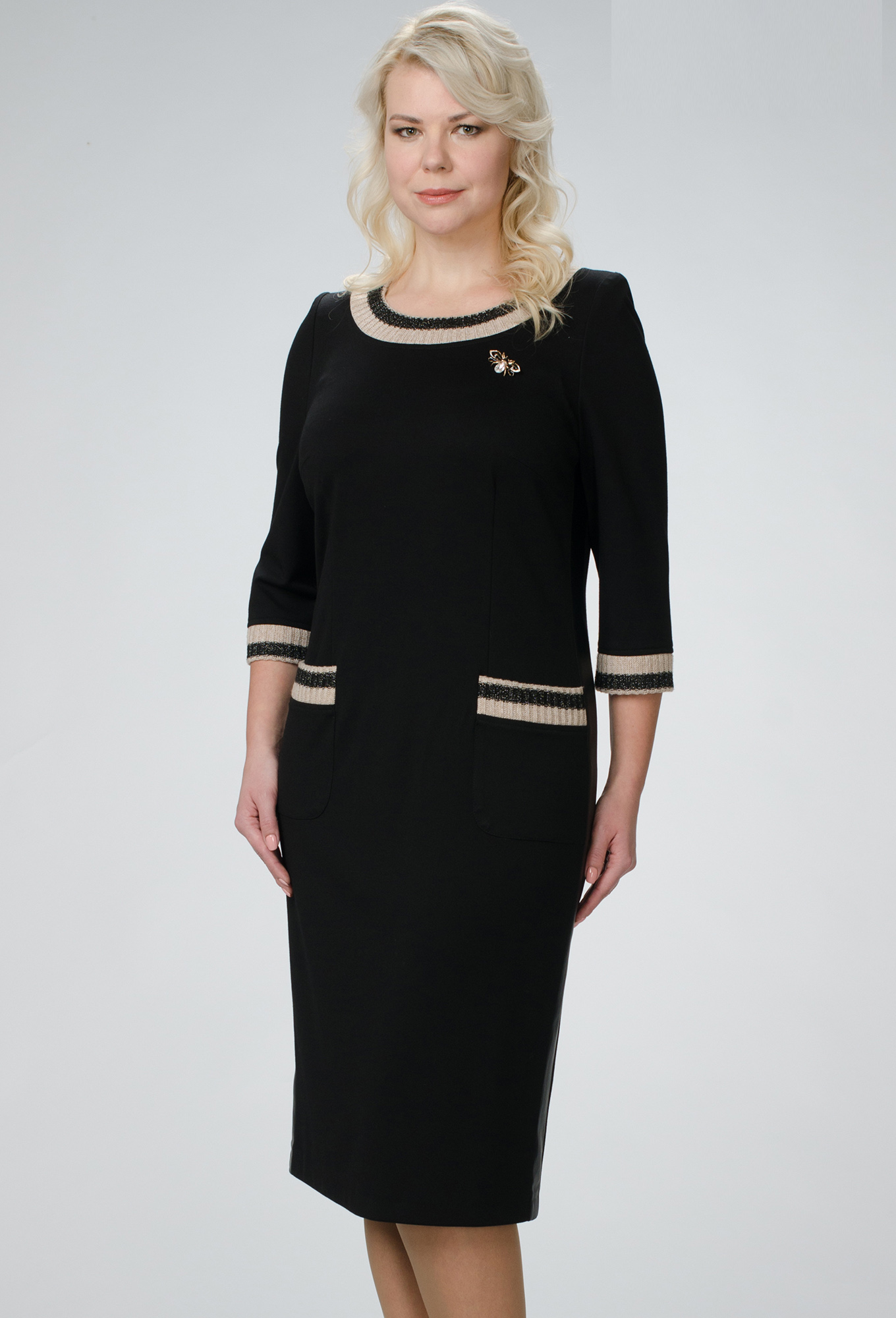 ст. цена2199руб.! Платье ASV 1947 чёрный