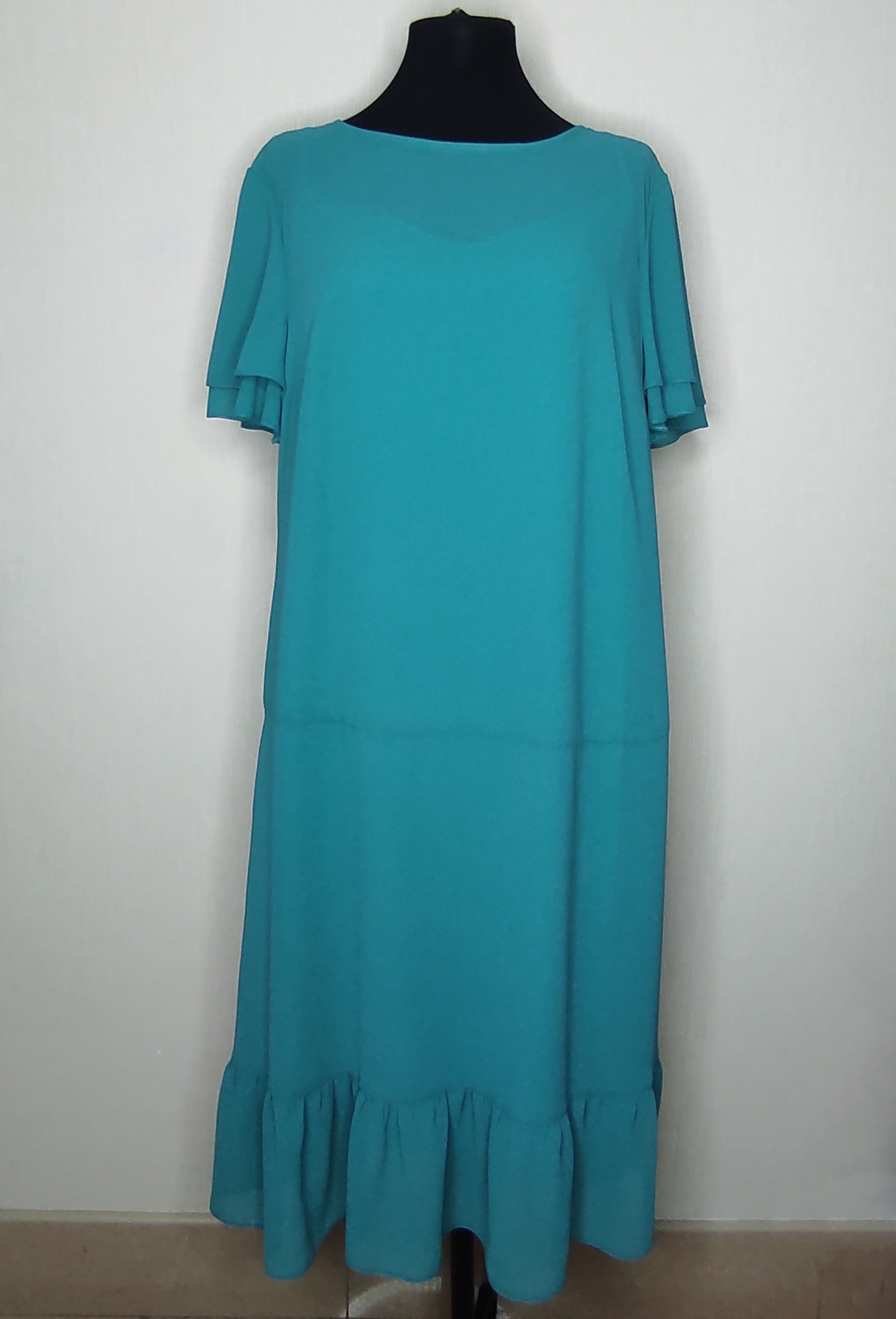 ст. цена2499руб.! Платье Bazalini 4880 бирюза